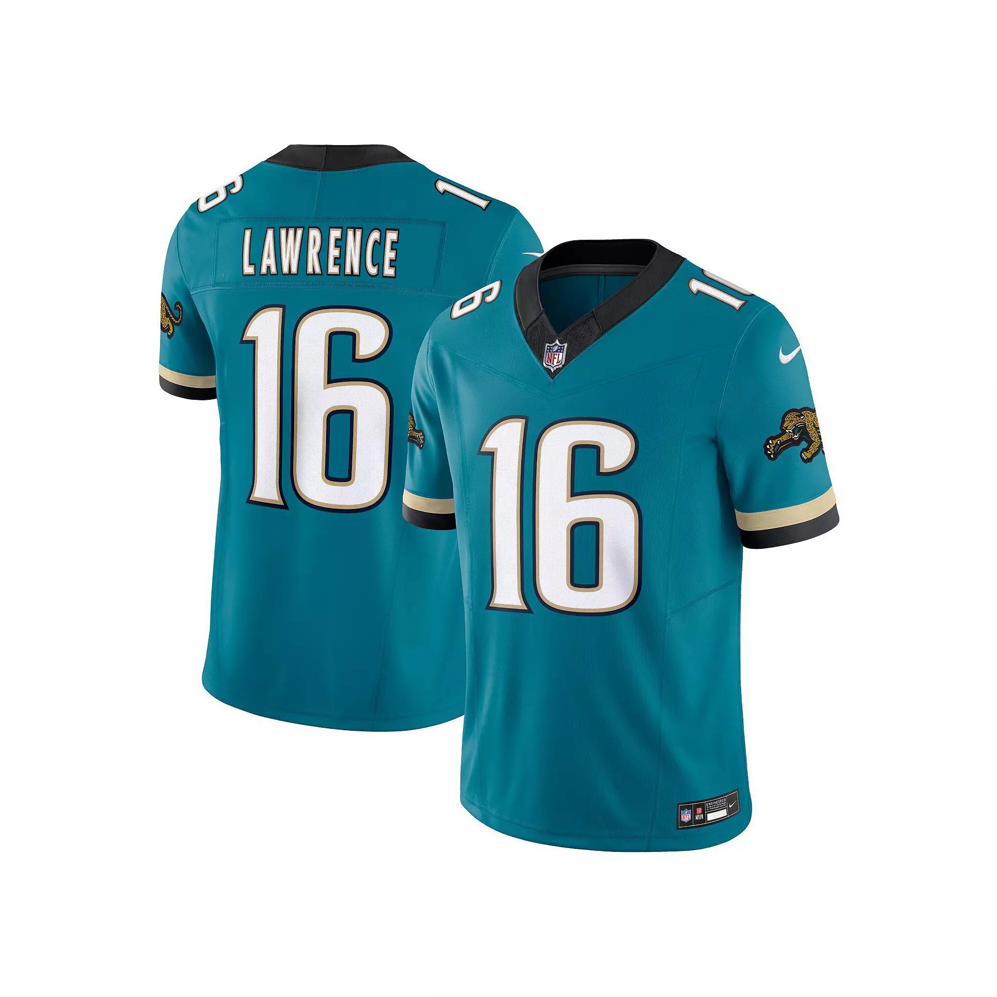Trevor Lawrence Jacksonville Jaguars Nike Mens Dri-FIT NFL Limited Football Jersey | 31NM09YZ9NF-MZ0 Product Image