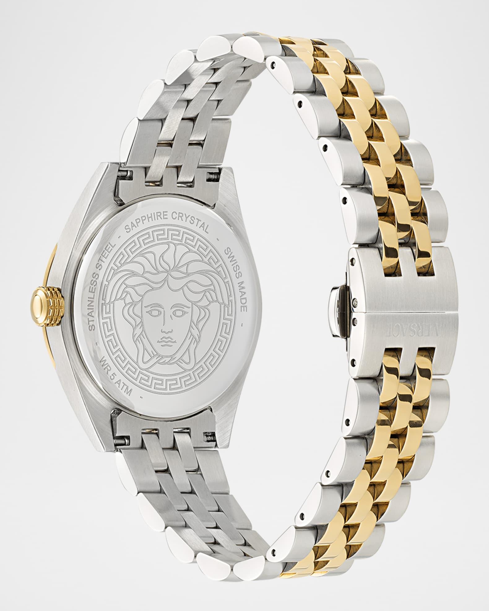 V-Code 36mm Two Tone Bracelet Watch Product Image