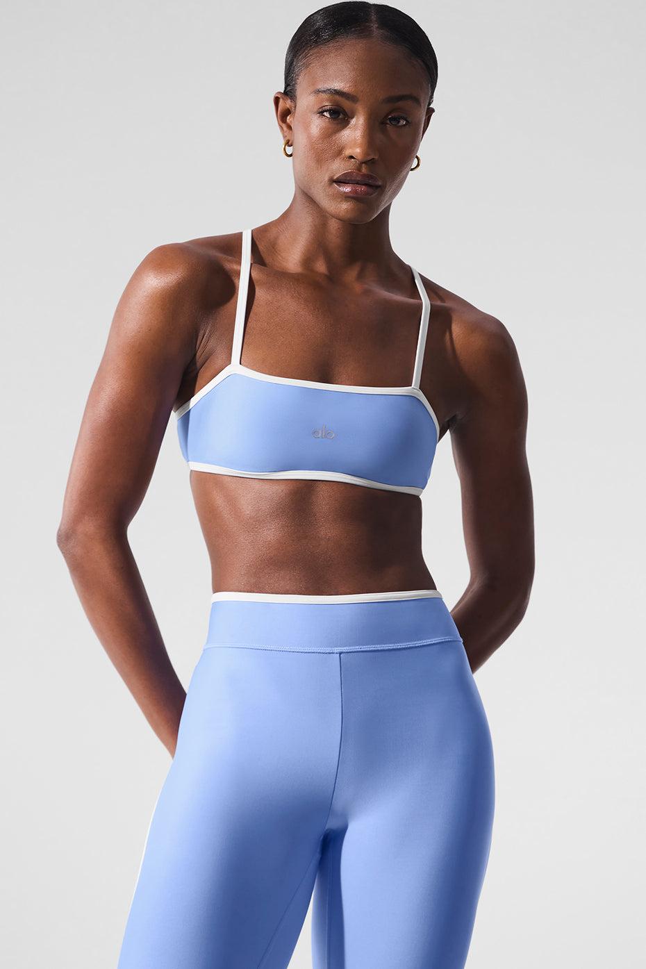 Airlift Charger Bra - Crystal Clear Blue/White Product Image