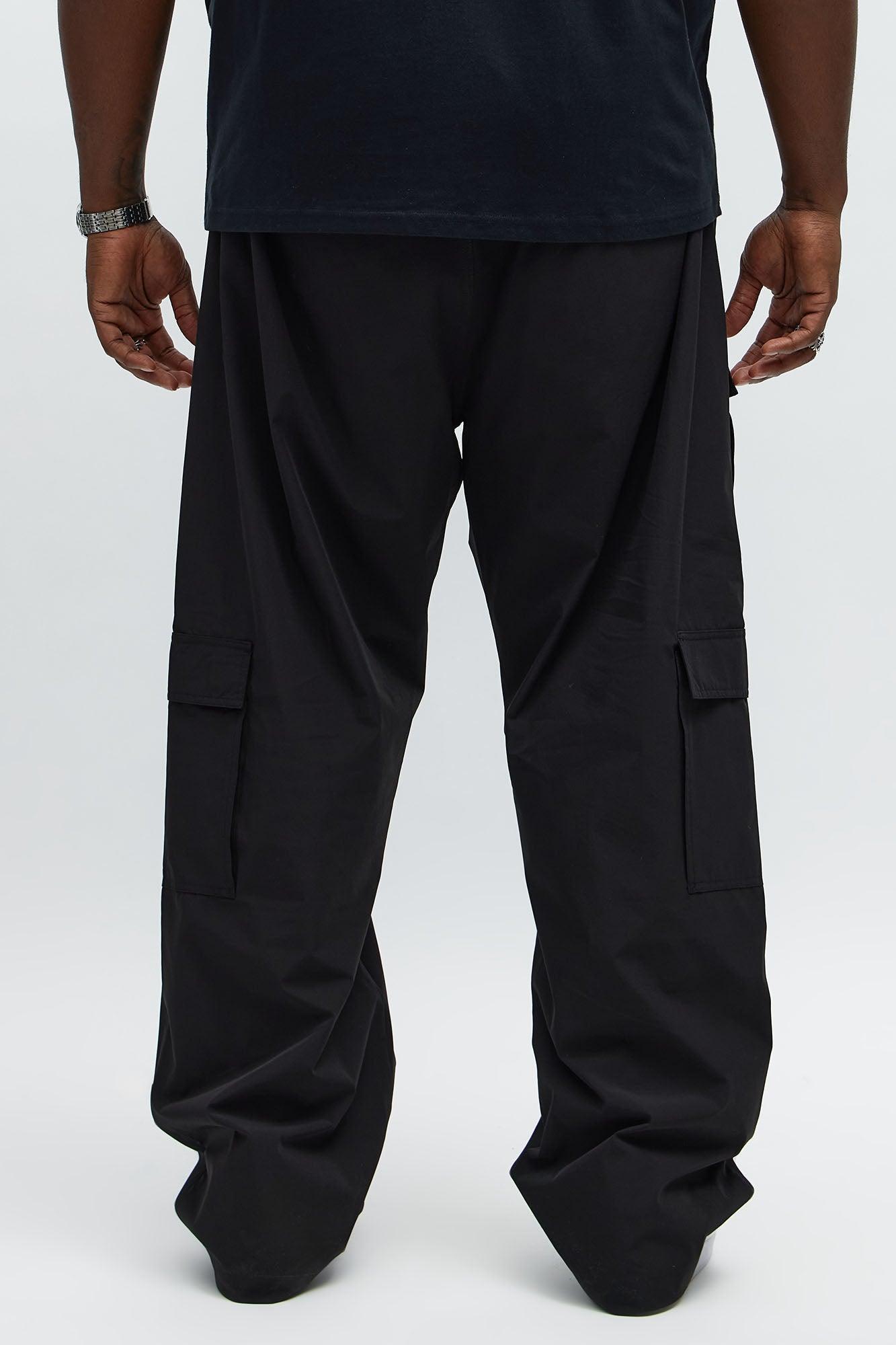 Straight Many Phases Cargo Pants - Black Product Image