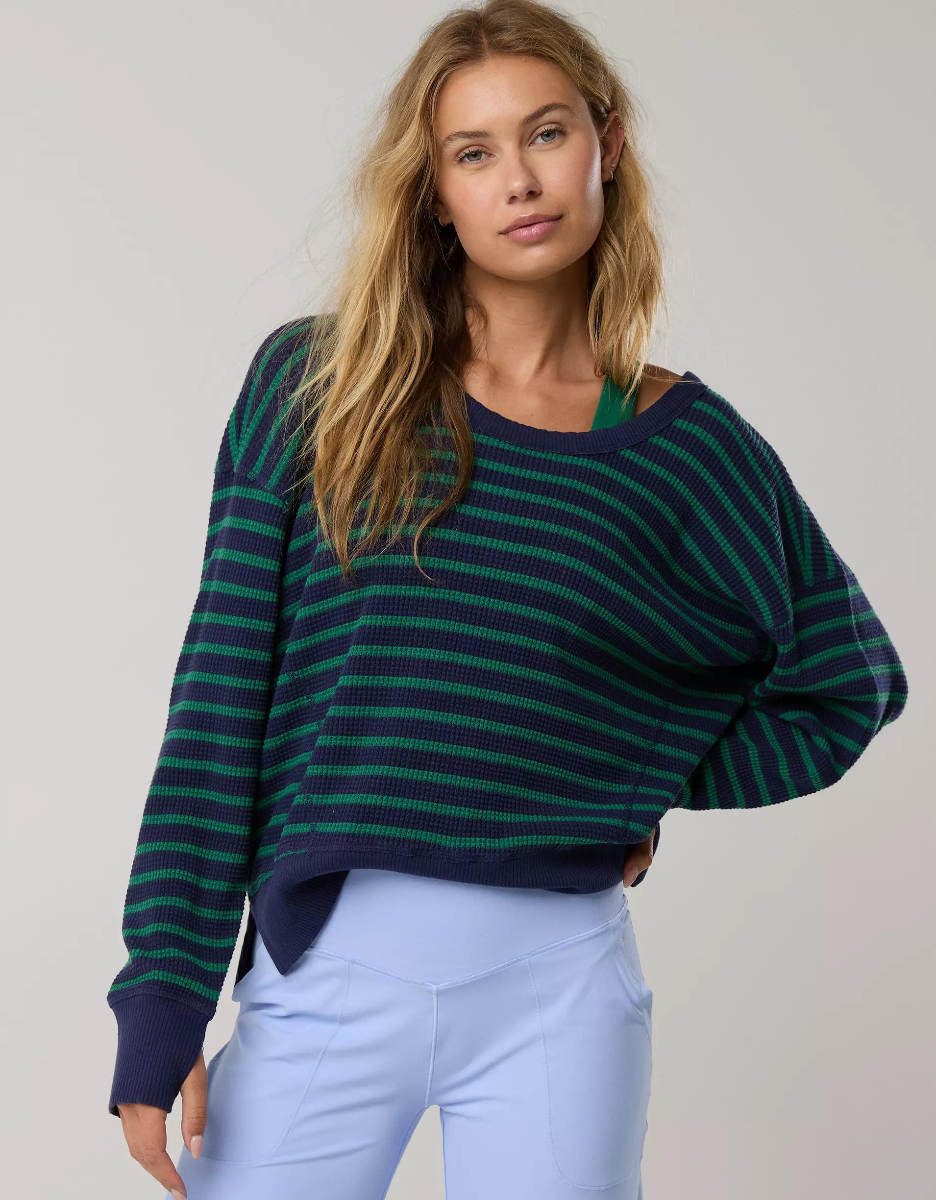 OFFLINE By Aerie Wow! Waffle T-Shirt Product Image