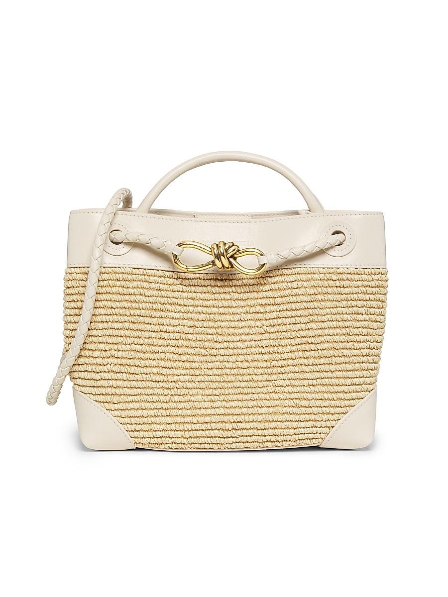 Womens Raffia Andiamo Top Handle Bag Product Image