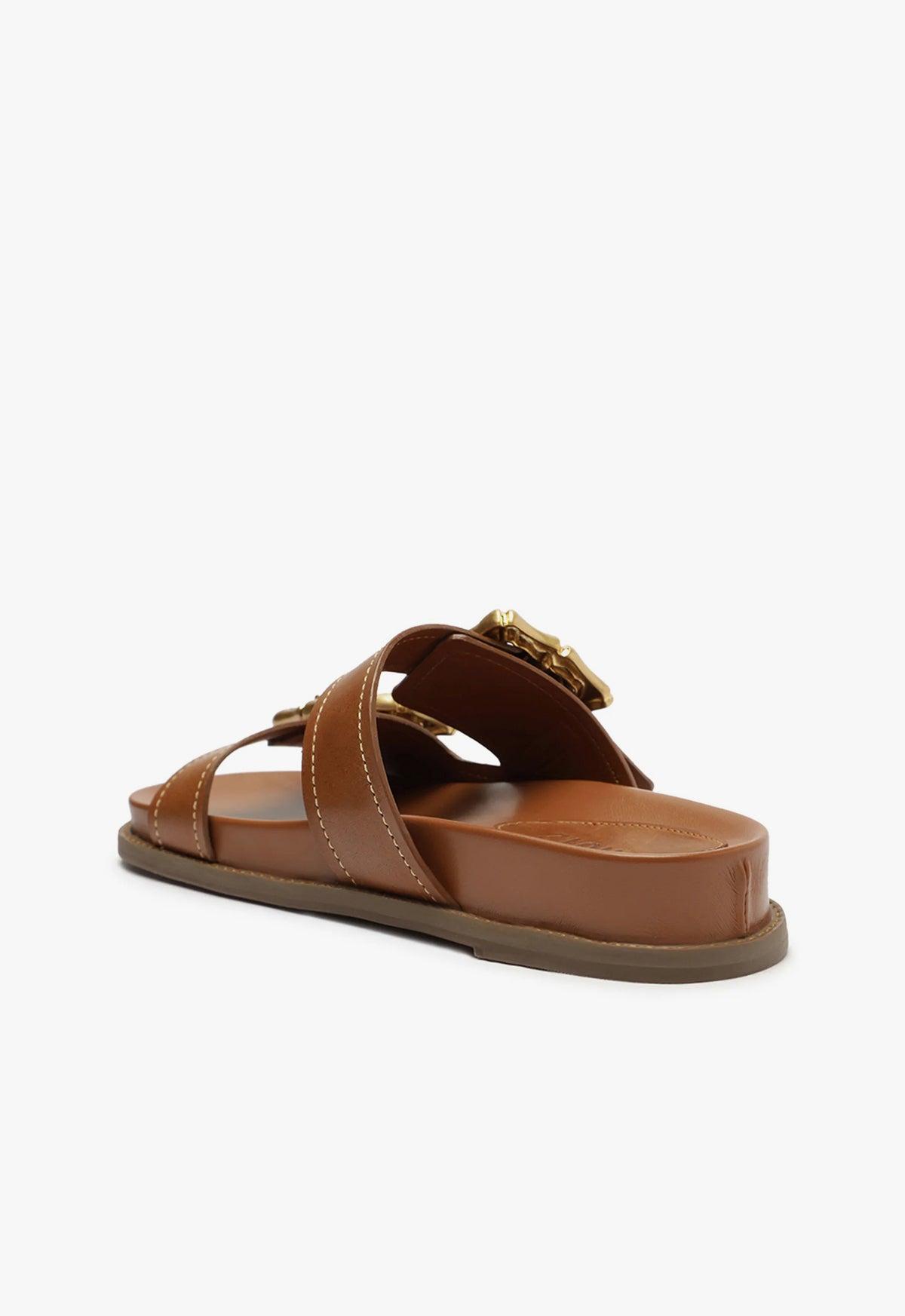 Enola Sporty Leather Sandal Female Product Image