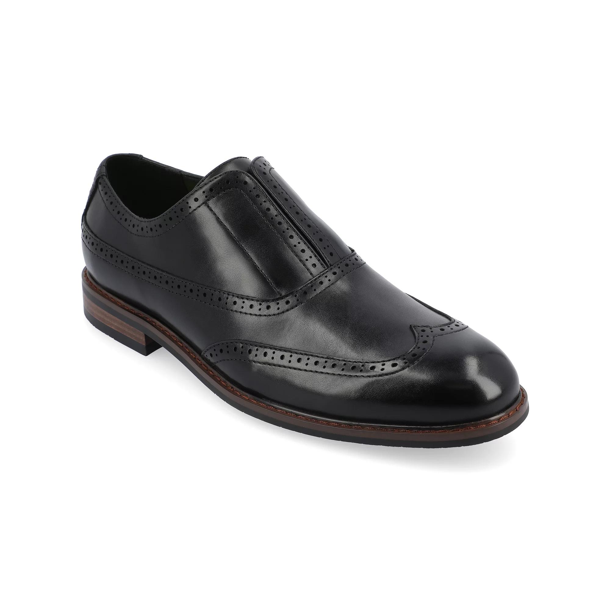 VANCE Nikola Mens Tru Comfort Foam Oxford Dress Shoes Product Image