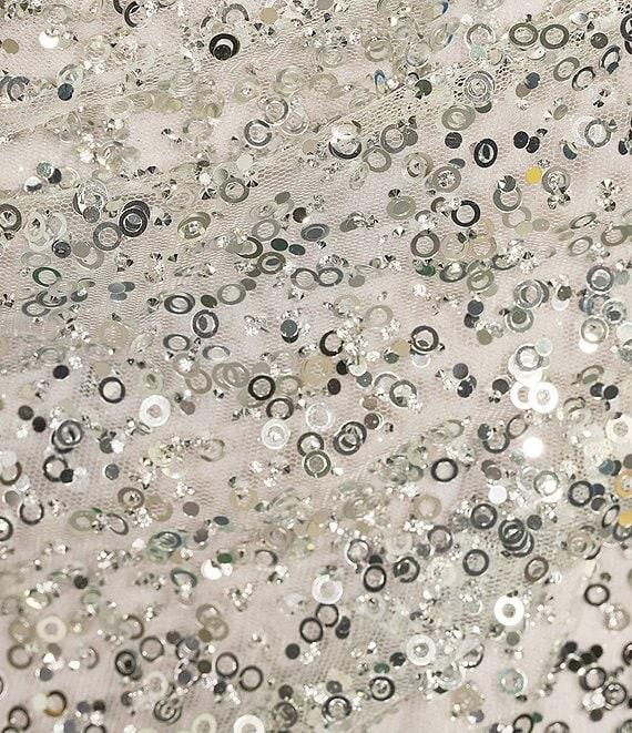 GB Social Allover Sequin Beaded Corset Dress Product Image