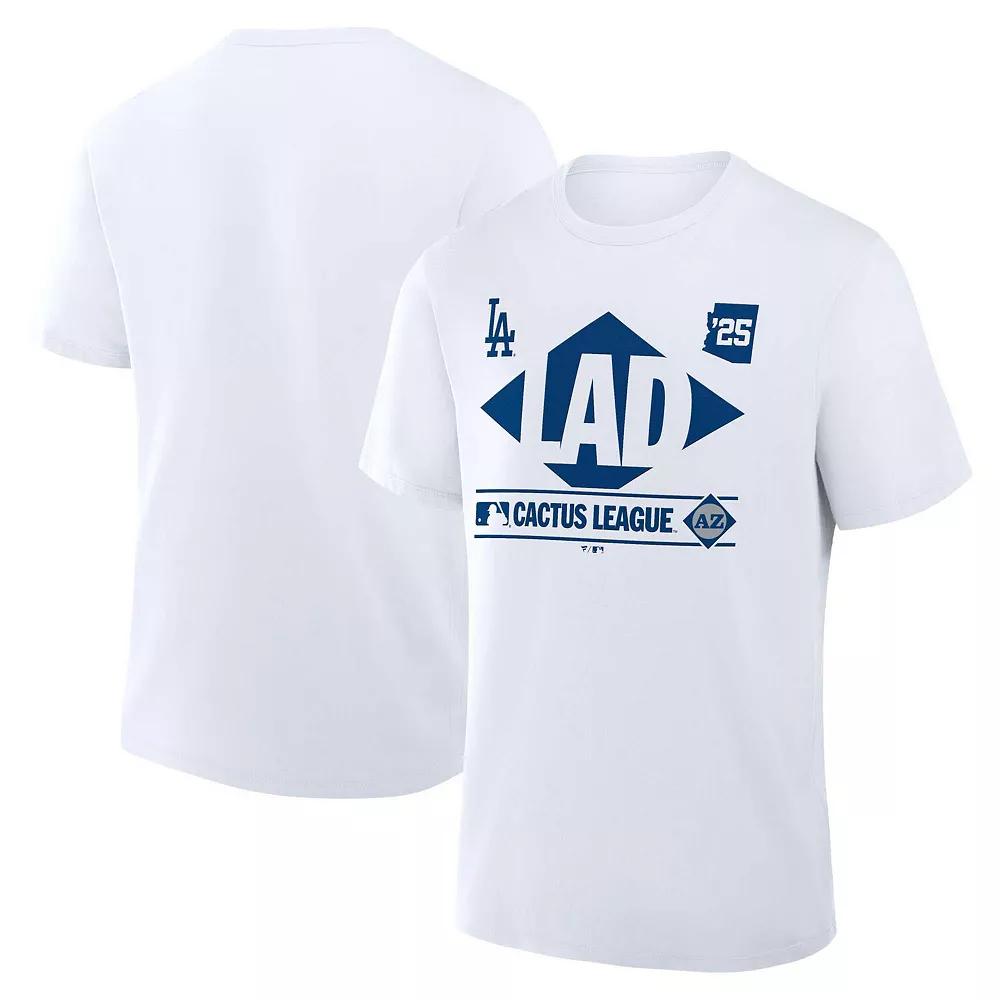 Men's Fanatics White Los Angeles Dodgers 2025 Spring Training Cactus League True Icon T-Shirt, Size: XL Product Image