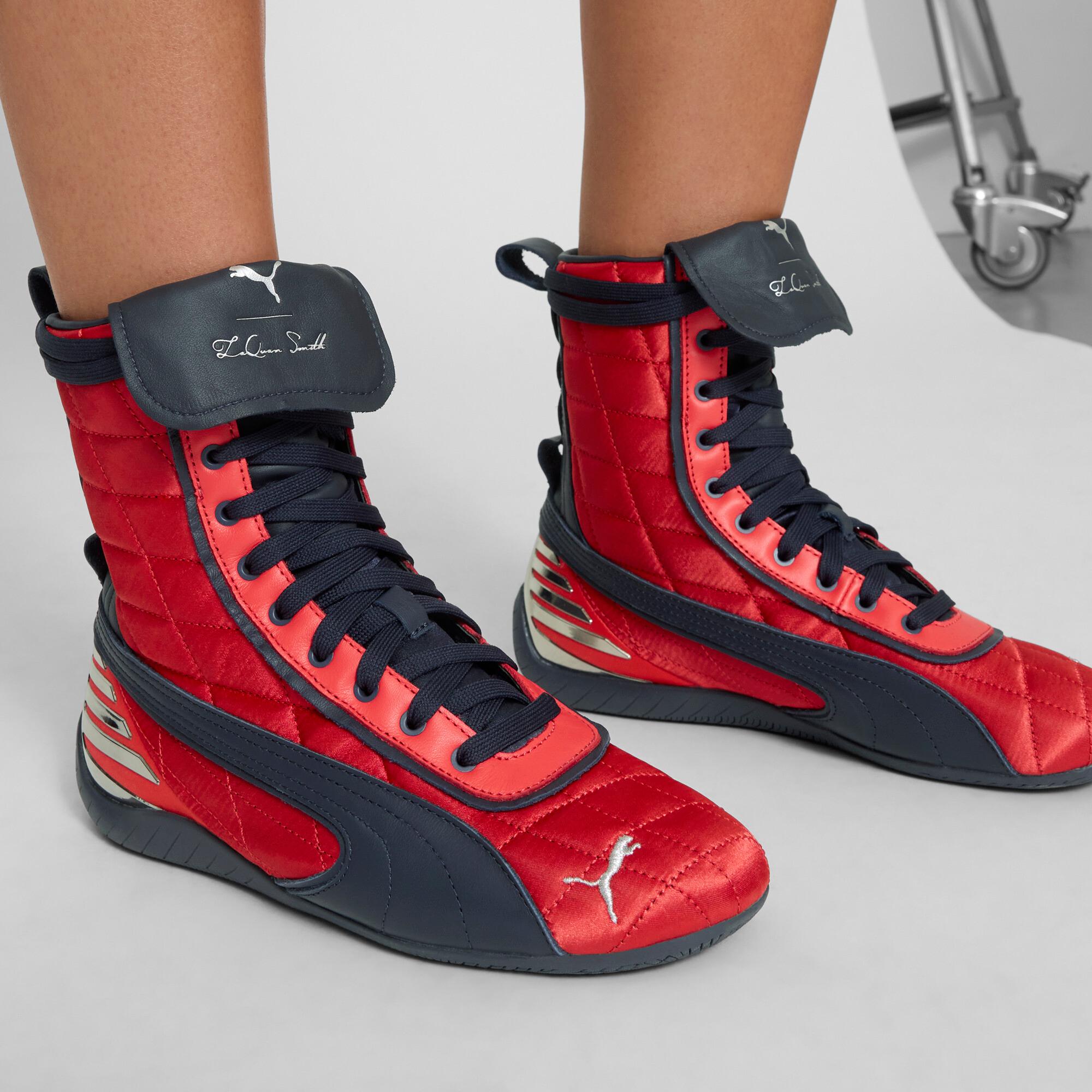 PUMA x LAQUAN SMITH Speedcat Women's Mid Sneakers Product Image