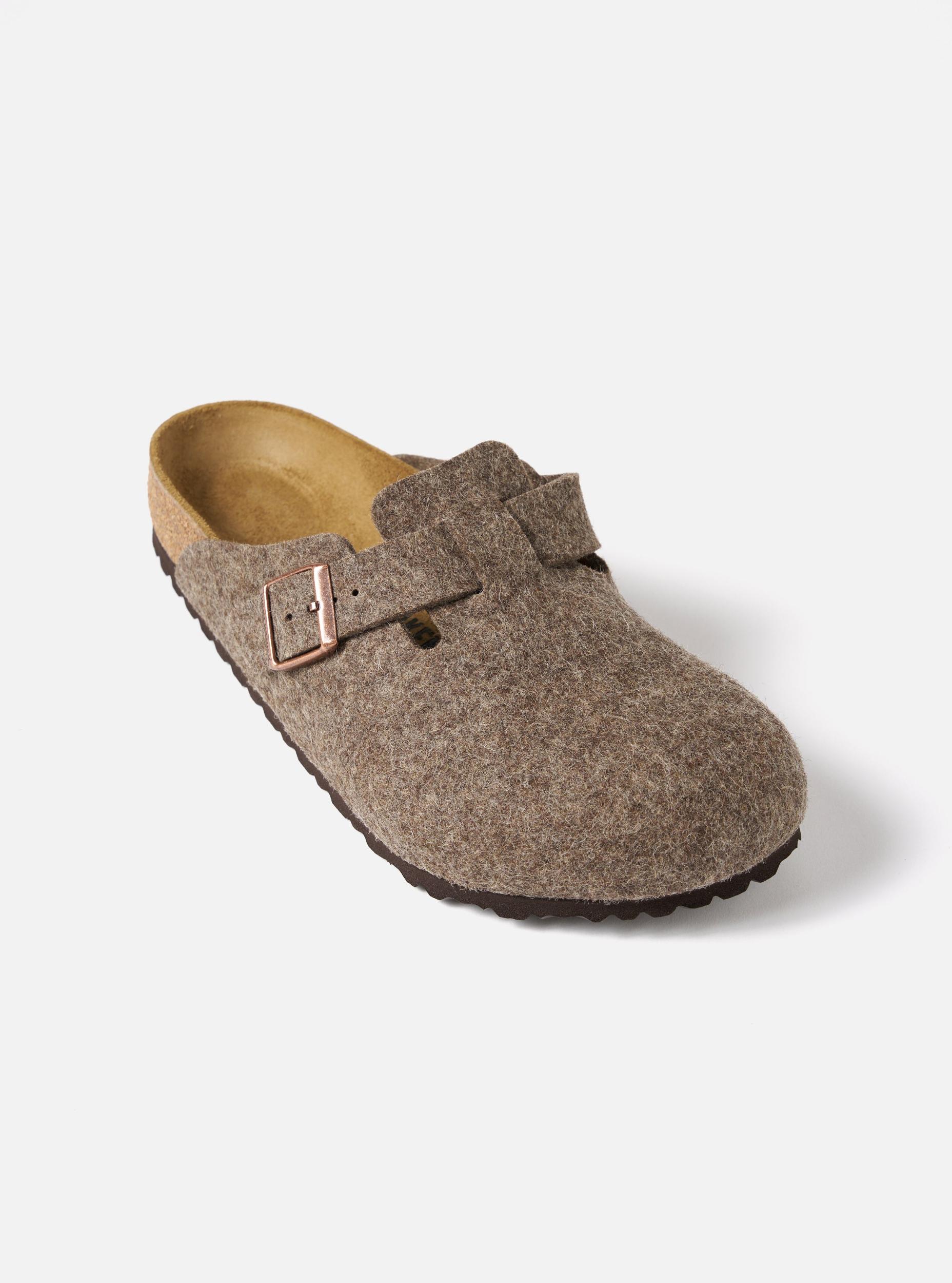 Birkenstock Boston in Cocoa Wool Product Image