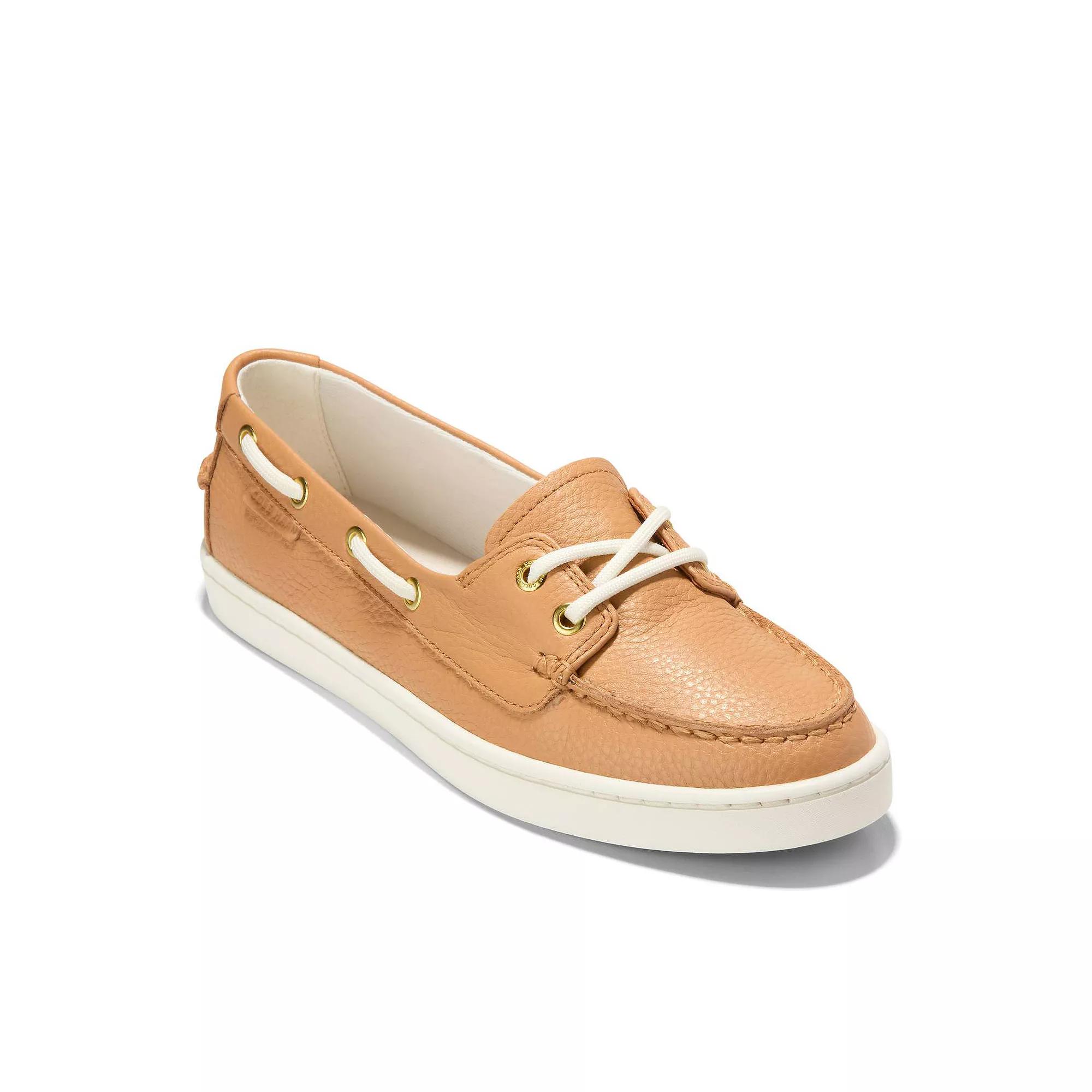 Cole Haan Nantucket Women's Boat Shoes, Size: 8, Biscuit Product Image