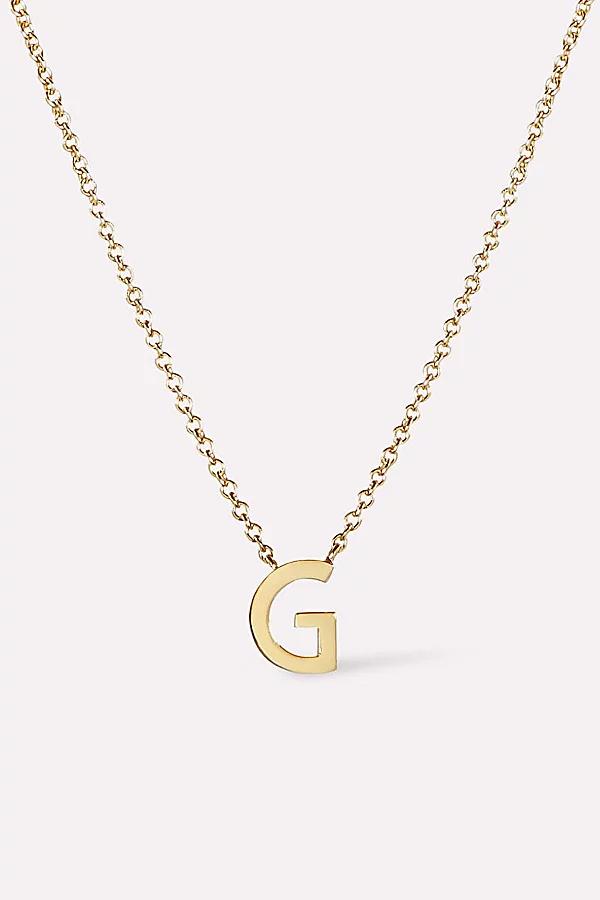 Ana Luisa Gold Letter Initial Necklace, Womens at Urban Outfitters Product Image
