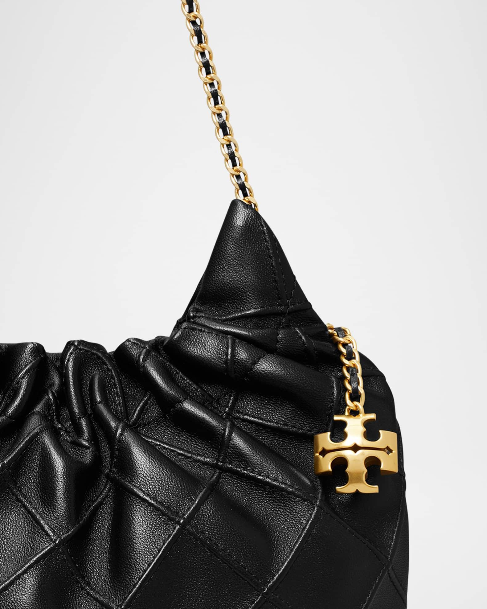 Fleming Mini Quilted Leather Hobo Bag Product Image