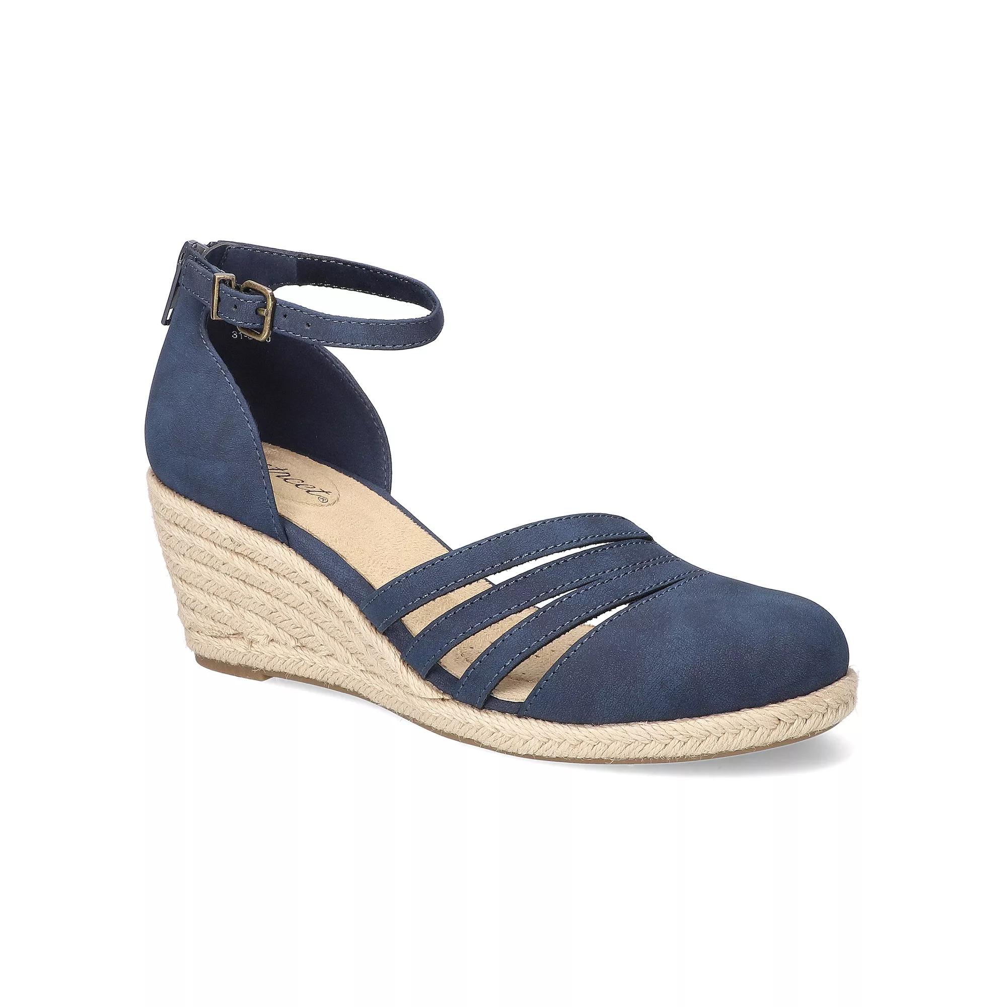Easy Street Daytona Espadrille Women's Wedge Sandals,  Product Image