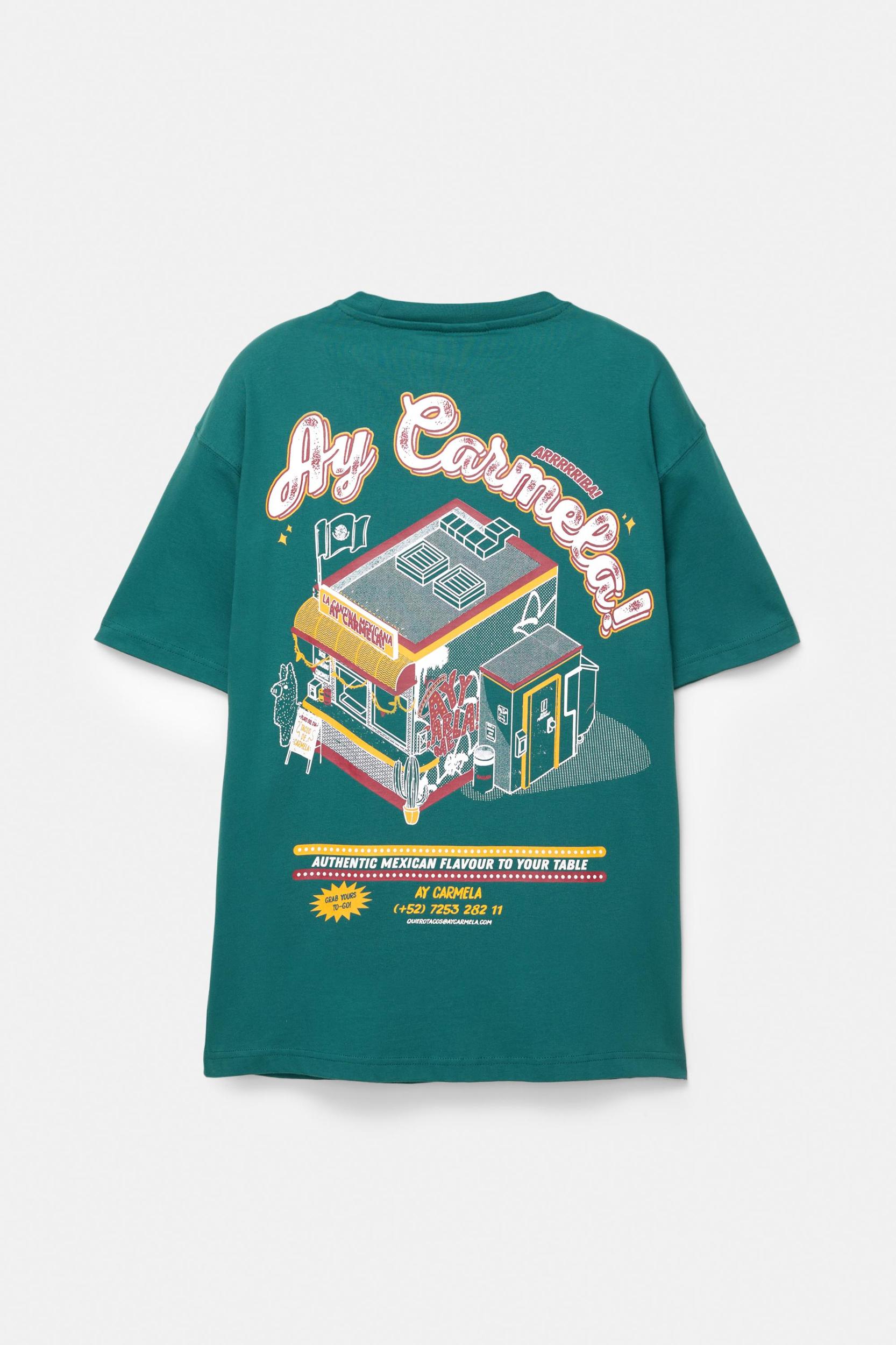 Green “Ay Carmela” T-shirt Product Image