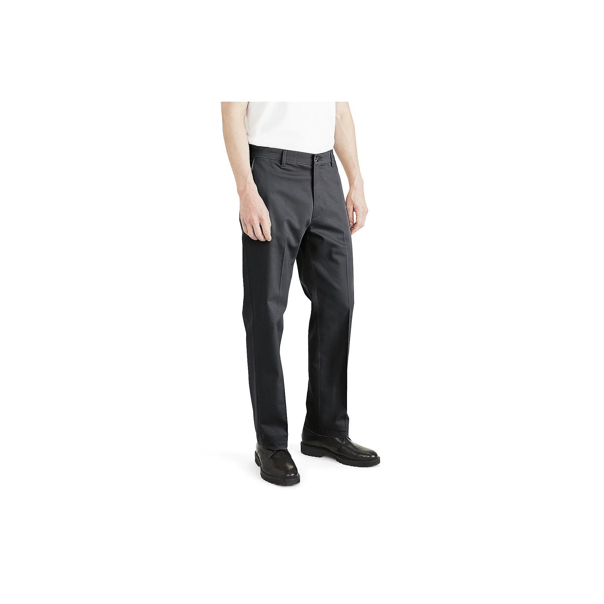 Big & Tall Dockers® Signature Iron Free Stain Defender Classic Fit Pants, Men's,  Product Image
