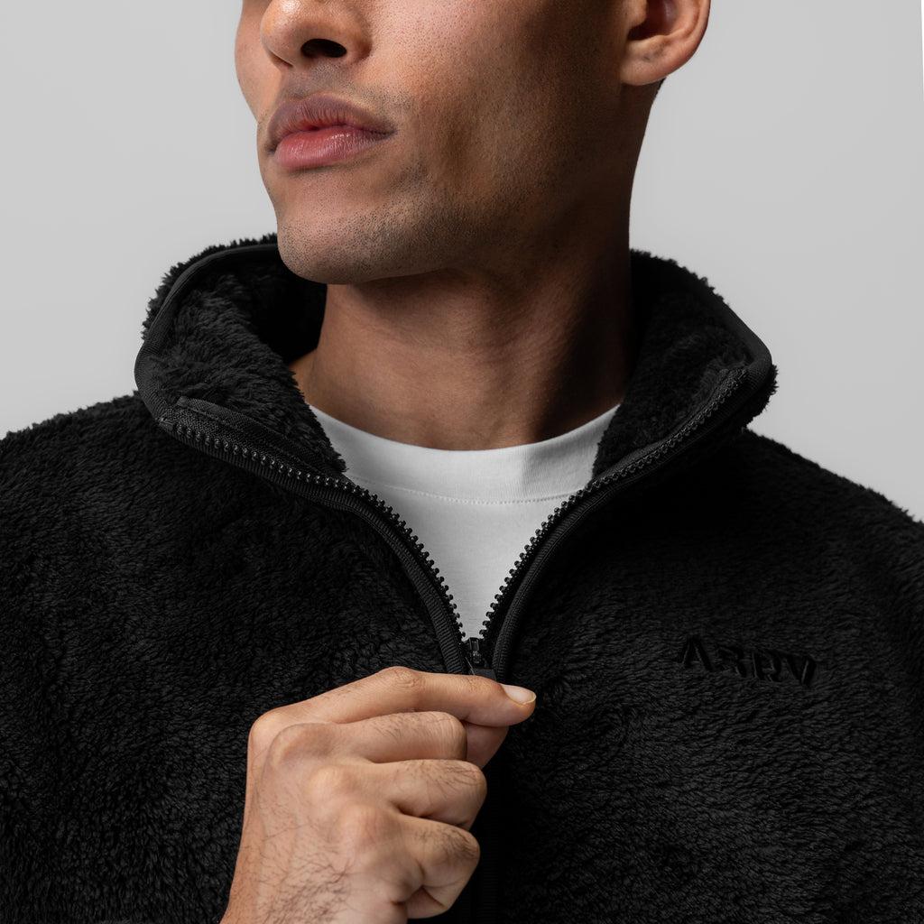 1006. Sherpa Recovery 1/2 Zip - Black/White Product Image