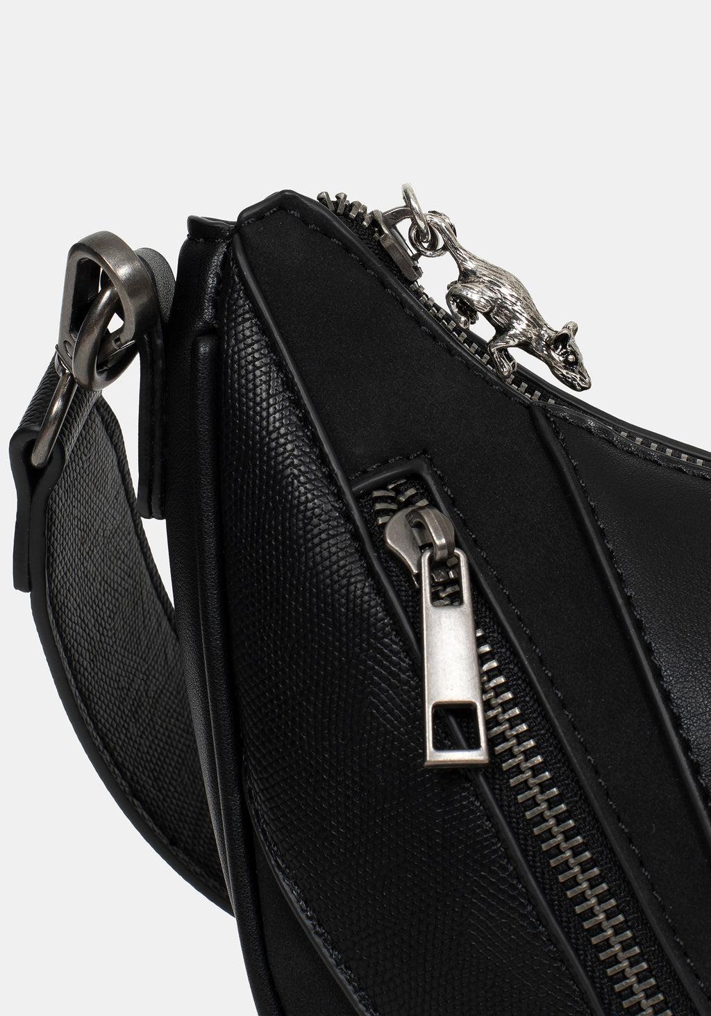 Colette Rat Zip Triangle Hardware Shoulder Bag Product Image