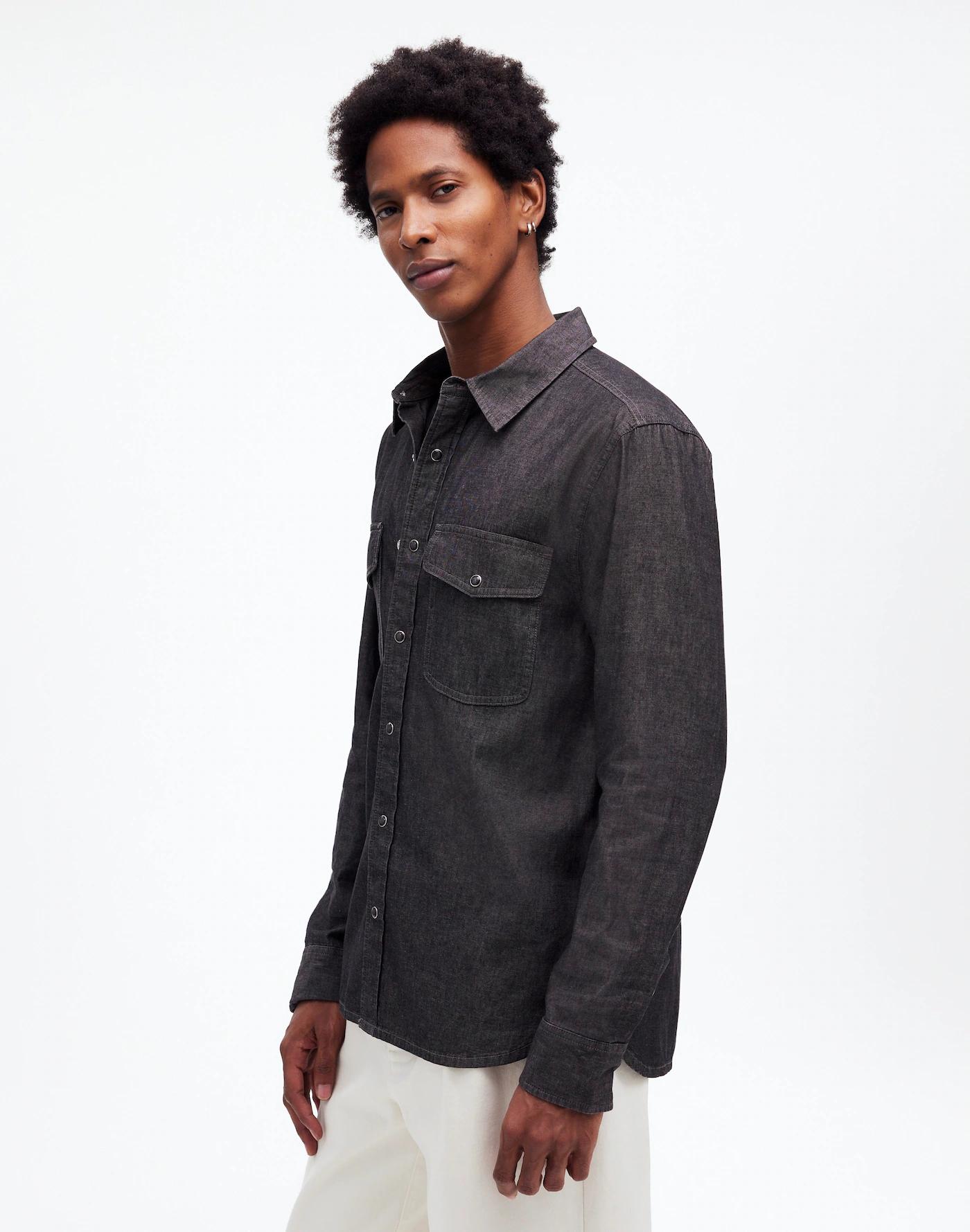 Western Easy Shirt in Chambray Product Image