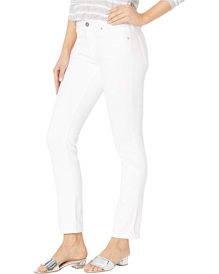Mari High Rise Slim Straight Crop Jeans Product Image