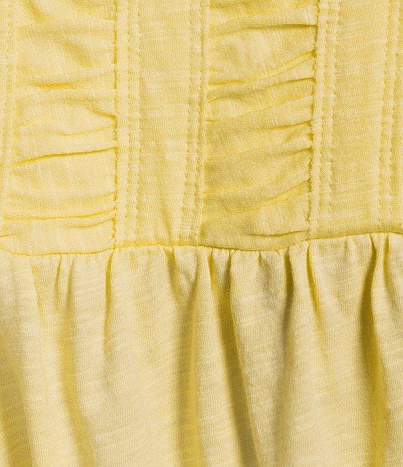 Nurture Ruched Short Sleeve Crew Neck Top Product Image