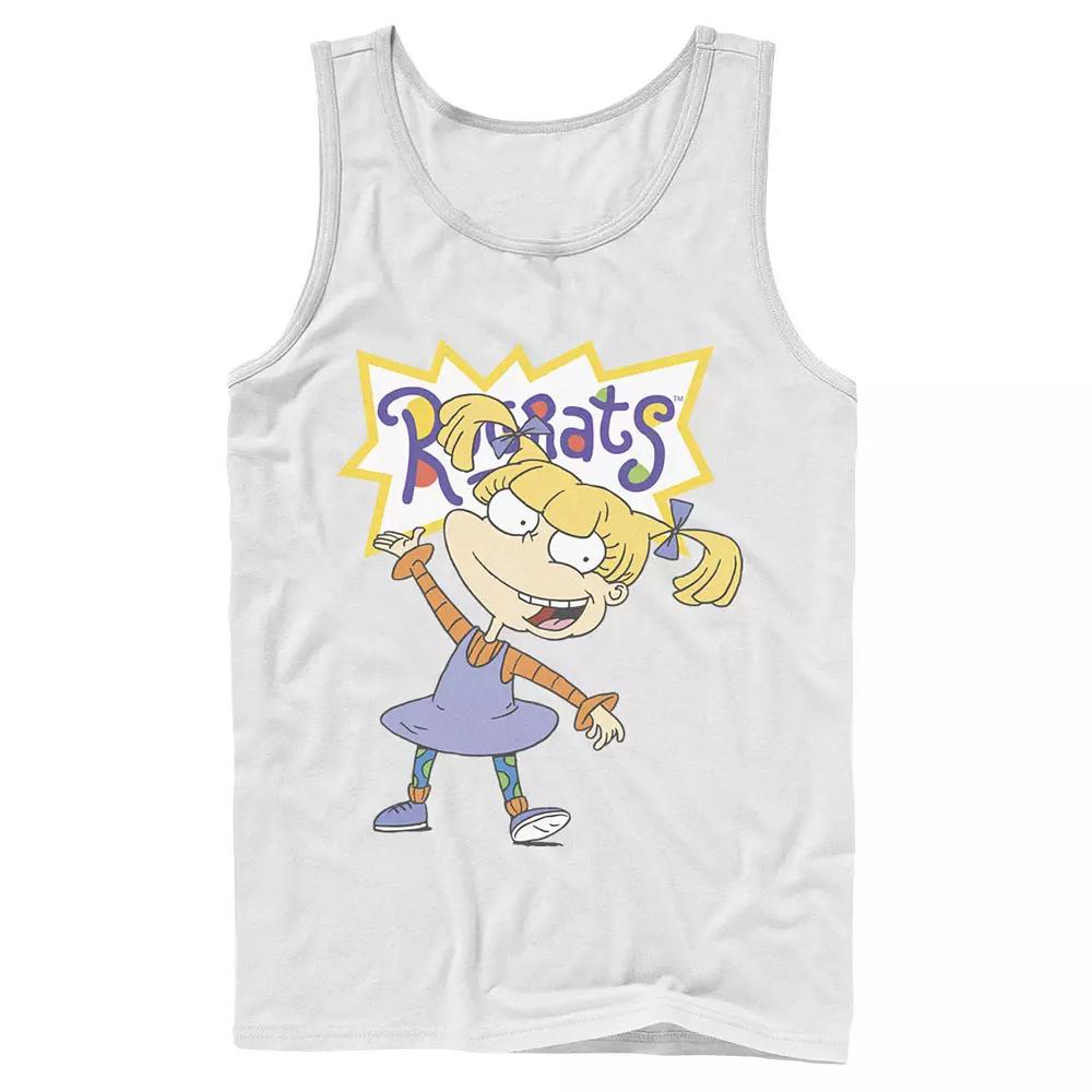 Men's Nickelodeon Rugrats Angelica Simple Portrait Graphic Tank Top,  Product Image