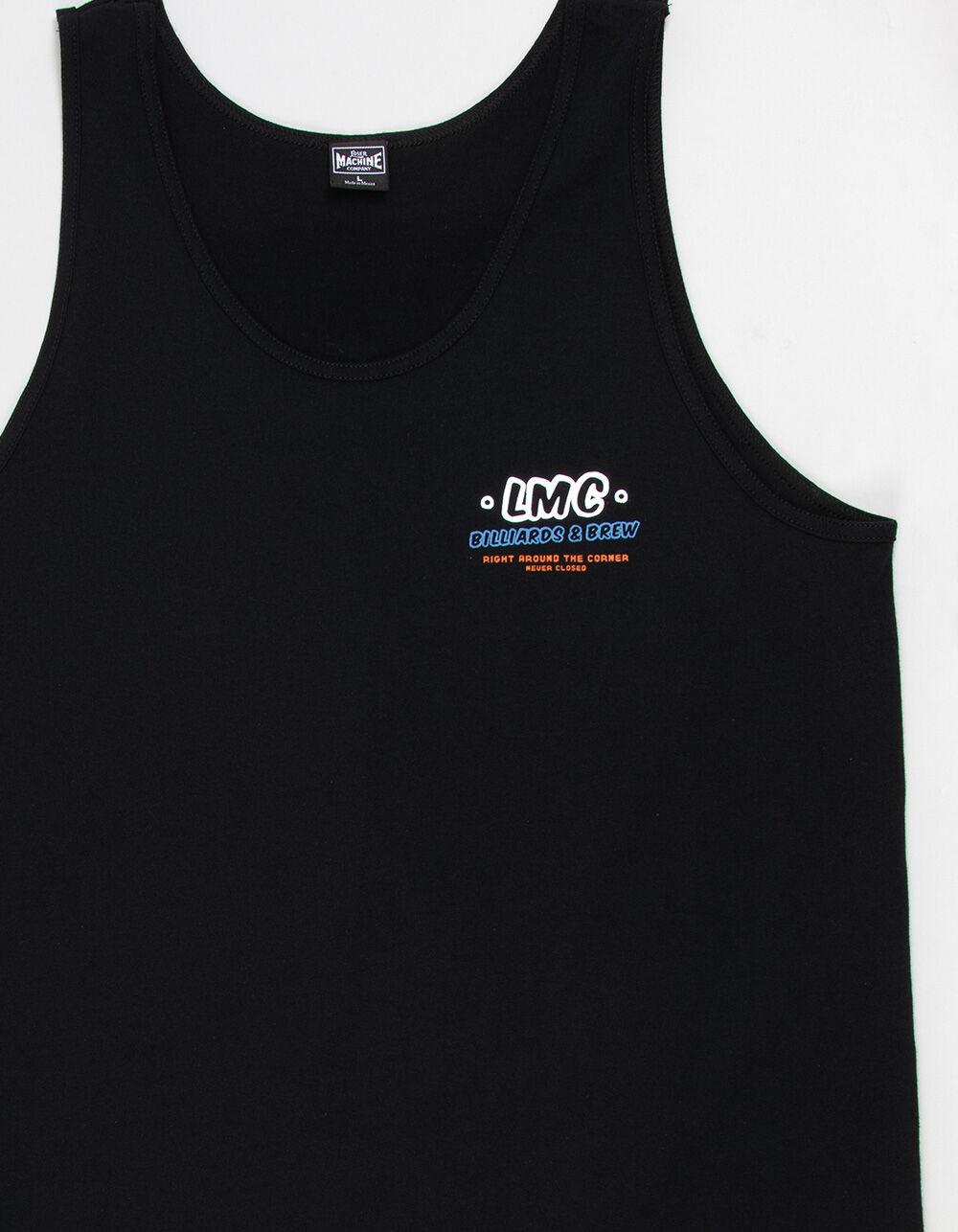 LOSER MACHINE Ringer Club Mens Tank Top - BLACK Product Image
