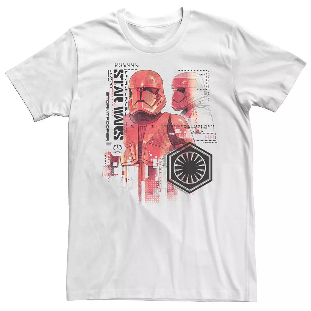 Men's Star Wars Red Trooper Schematic Tee,  Product Image