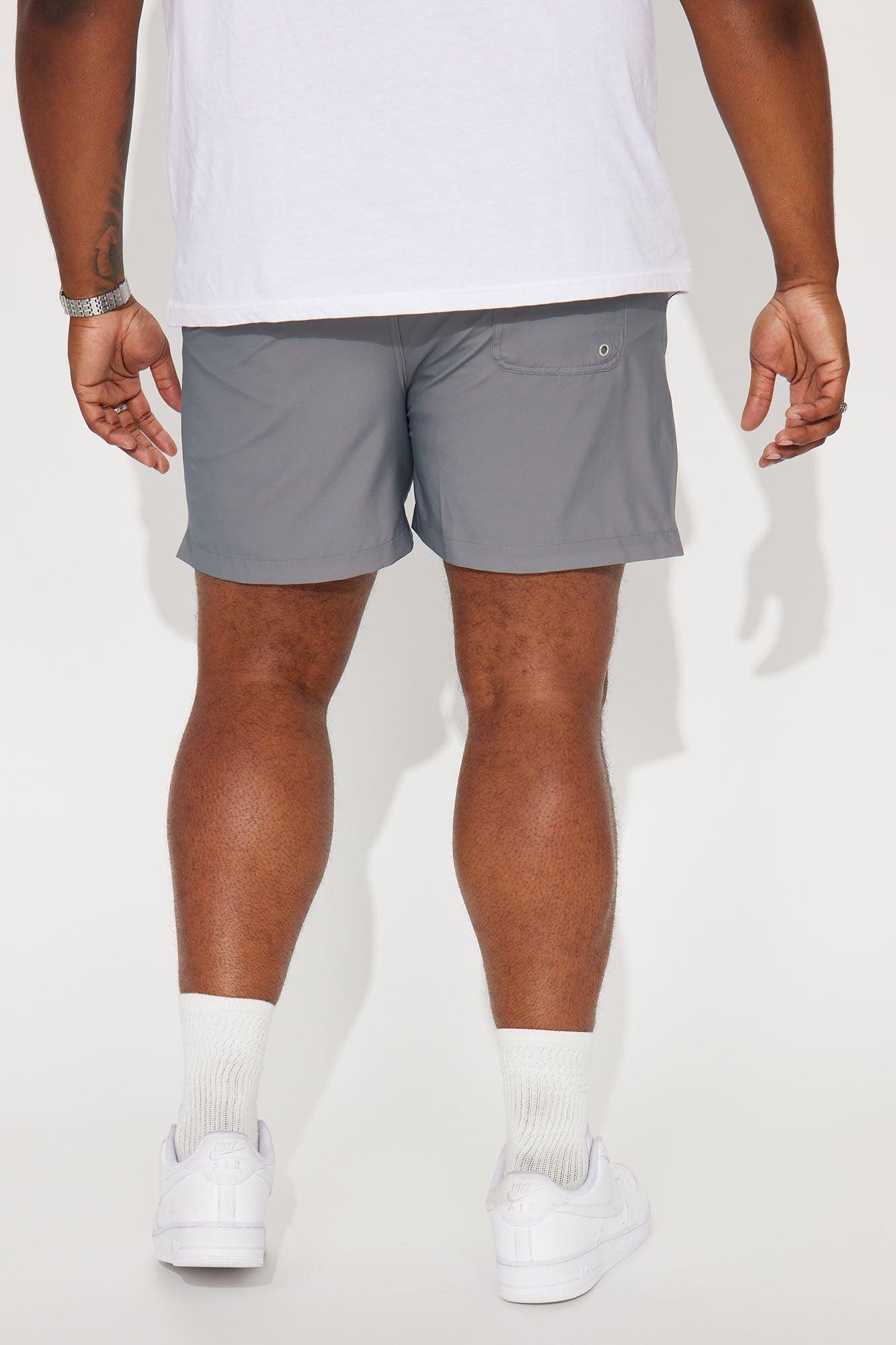 Legend Bite Swim Trunk - Grey Product Image