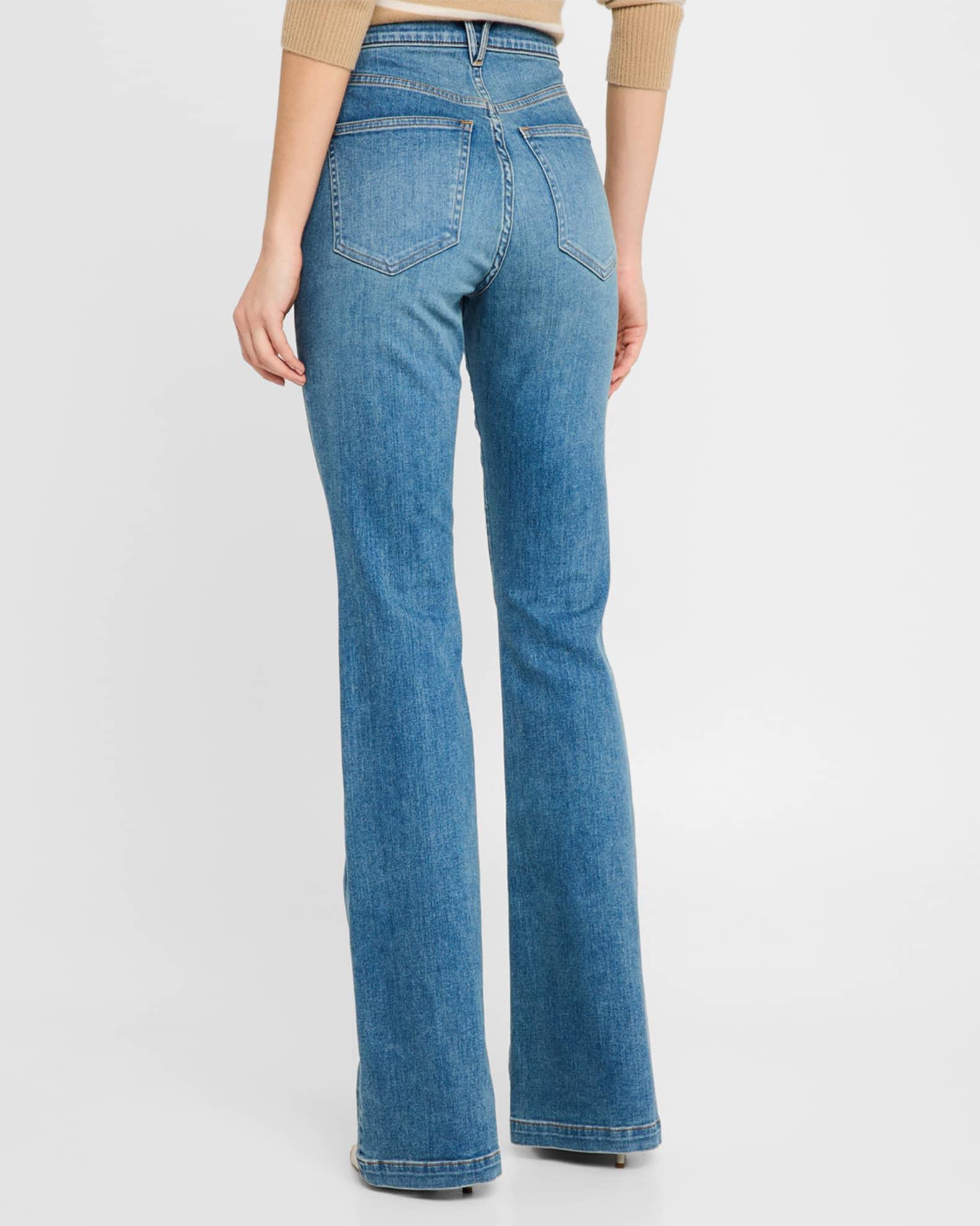 Beverly High-Rise Skinny Flare Jeans Product Image