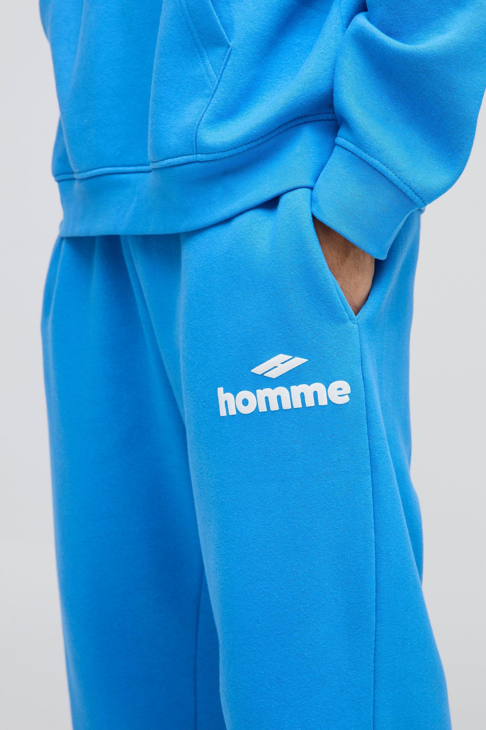 Oversized Puff Printed Homme Sweatpants | boohooMAN USA Product Image