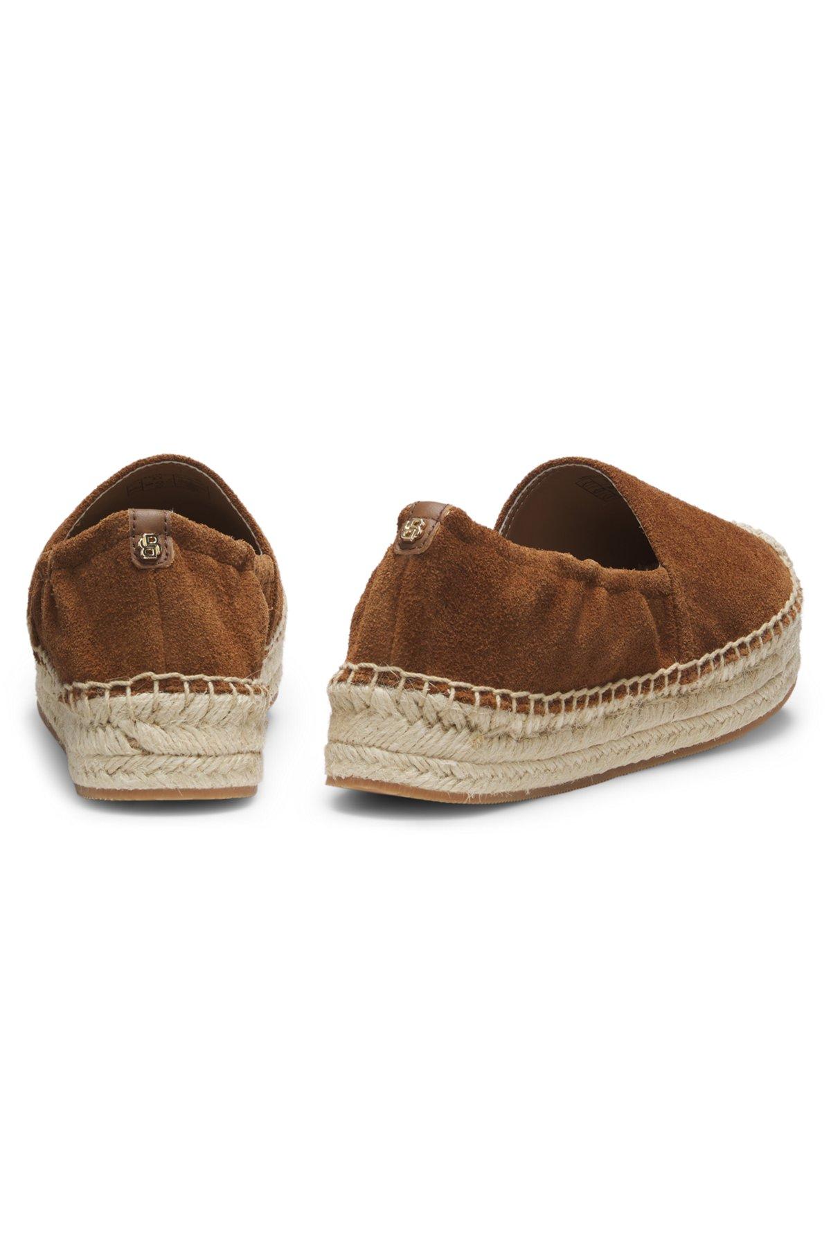 Suede espadrilles with jute midsole Product Image