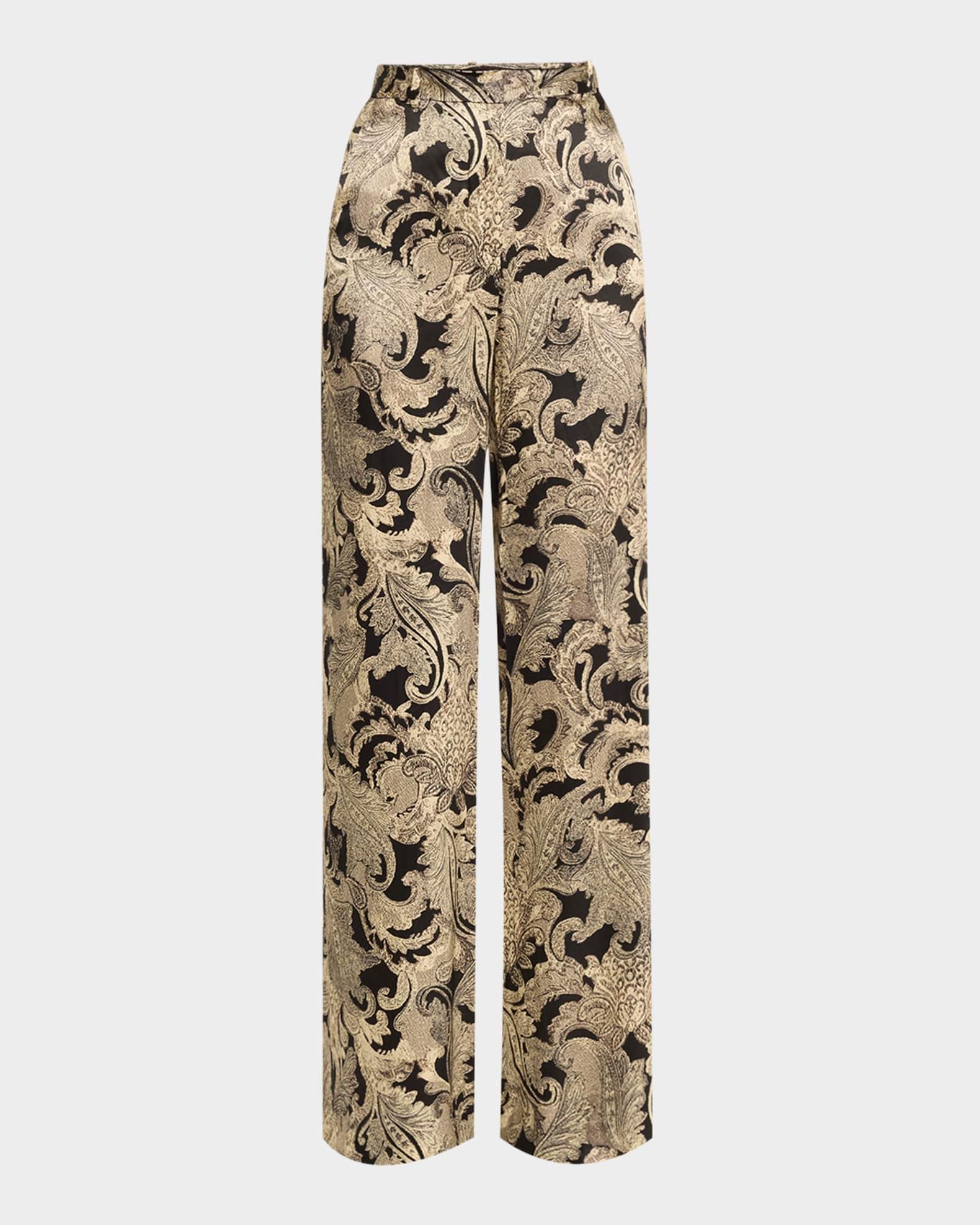 Paisley Pilar Wide-Leg Pants Product Image