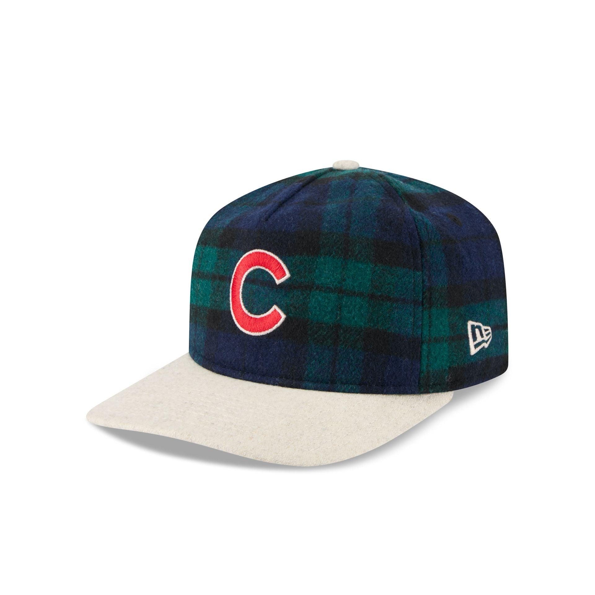 Chicago Cubs Plaid Letterman 19TWENTY Adjustable Hat Male Product Image