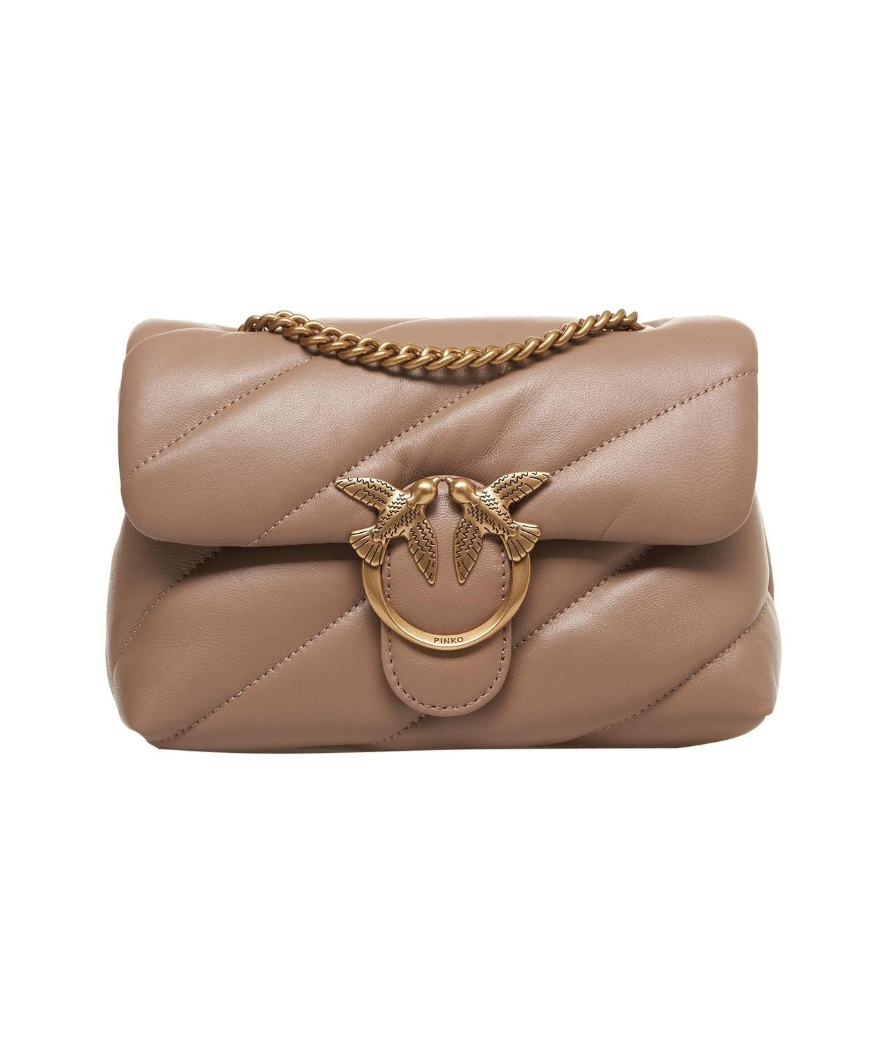 Leather shoulder bag 'Mini Love Puff' Product Image