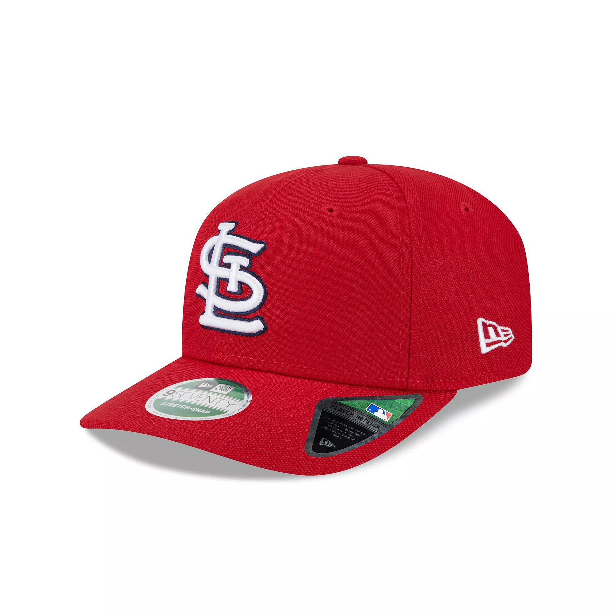 Men's New Era  Red St. Louis Cardinals Player Replica 9SEVENTY Adjustable Hat Product Image