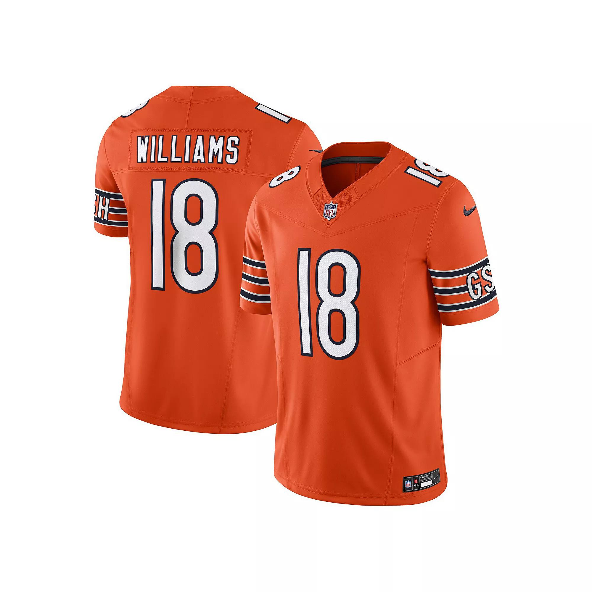Caleb Williams Chicago Bears Nike Mens Dri-FIT NFL Limited Jersey | 31NMBL2A7QF-YZ3 Product Image