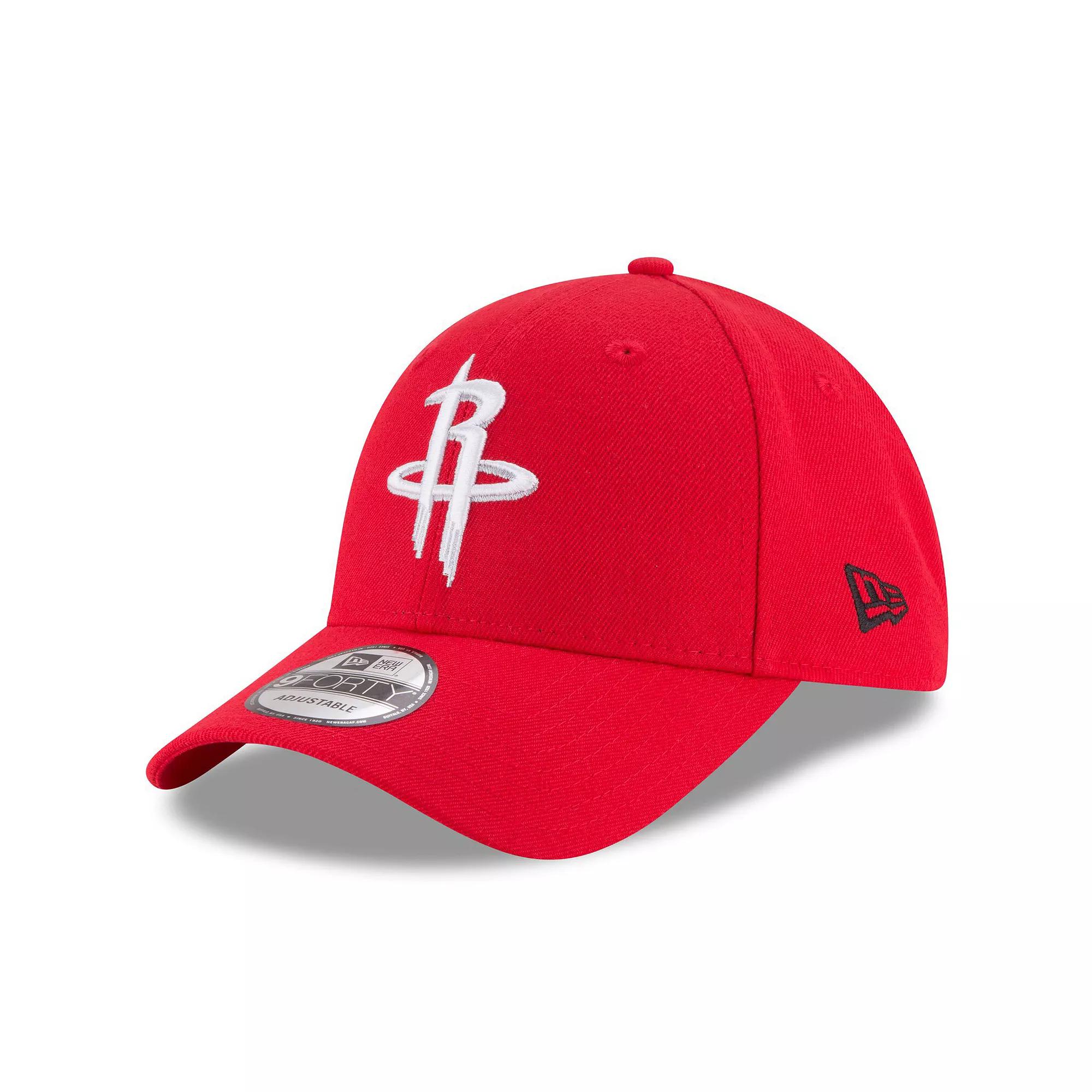 Men's New Era Red Houston Rockets Official Team Color 9FORTY Adjustable Hat Product Image