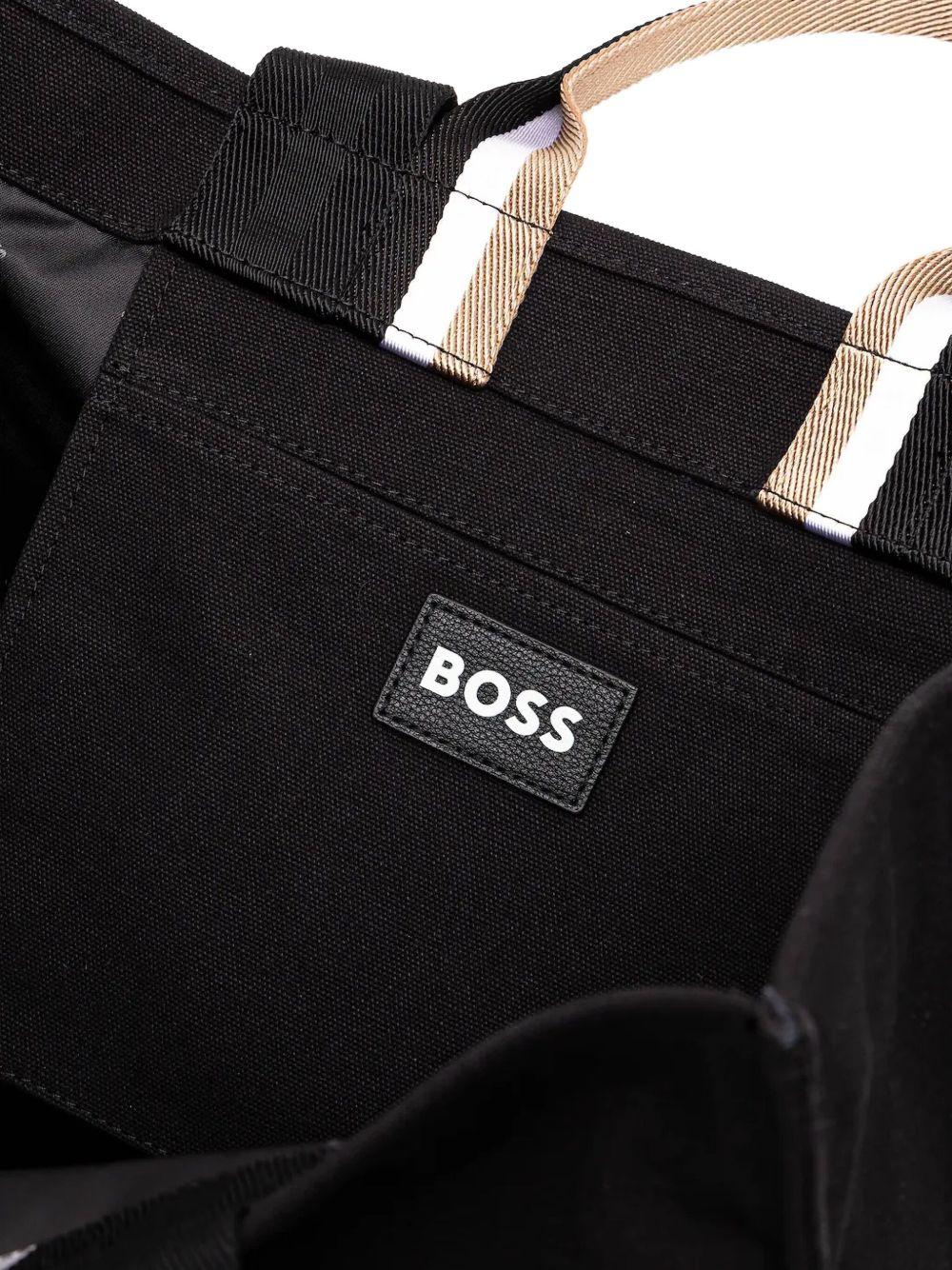 logo-embroidered tote bag Product Image