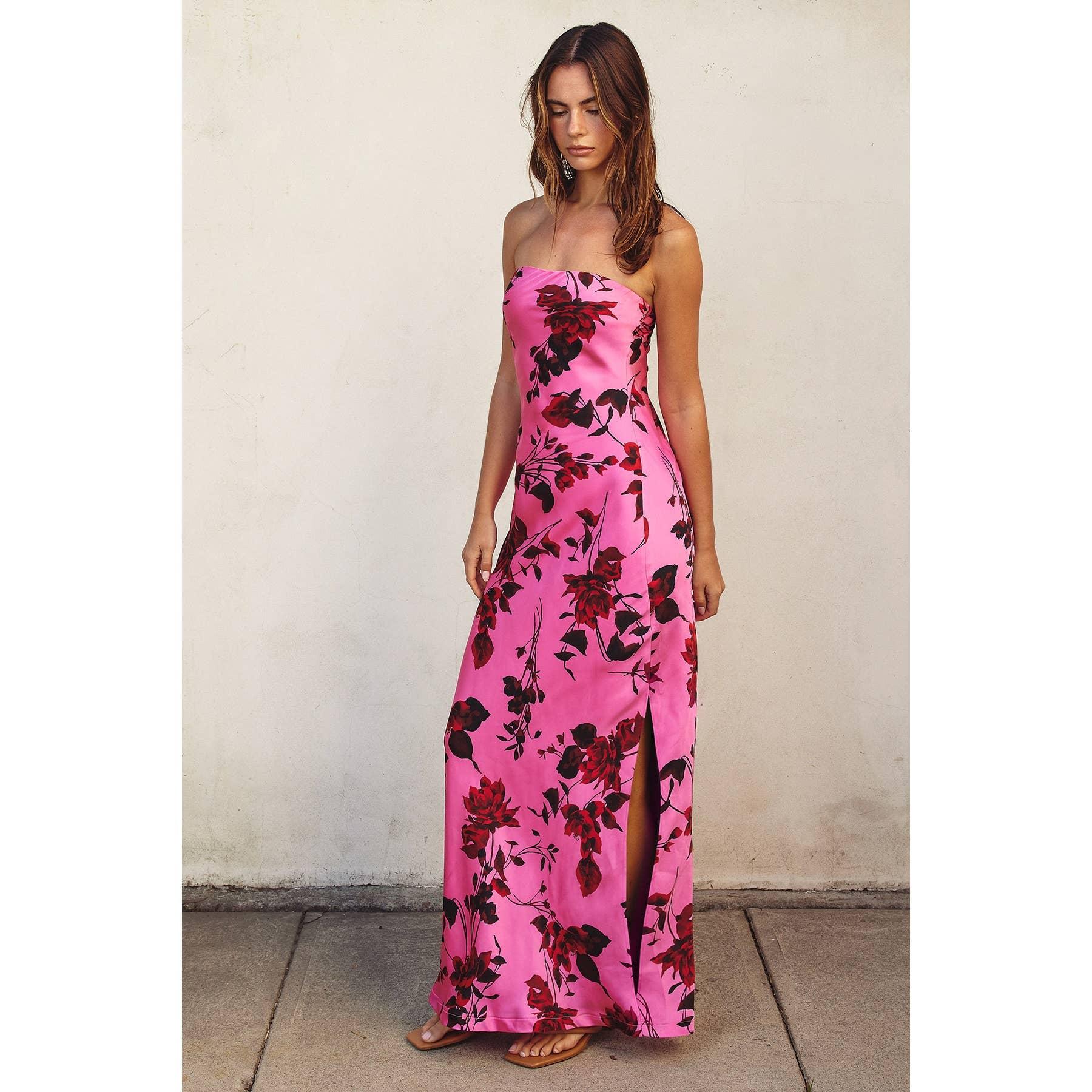 Potential Heartache Strapless Maxi Dress Product Image