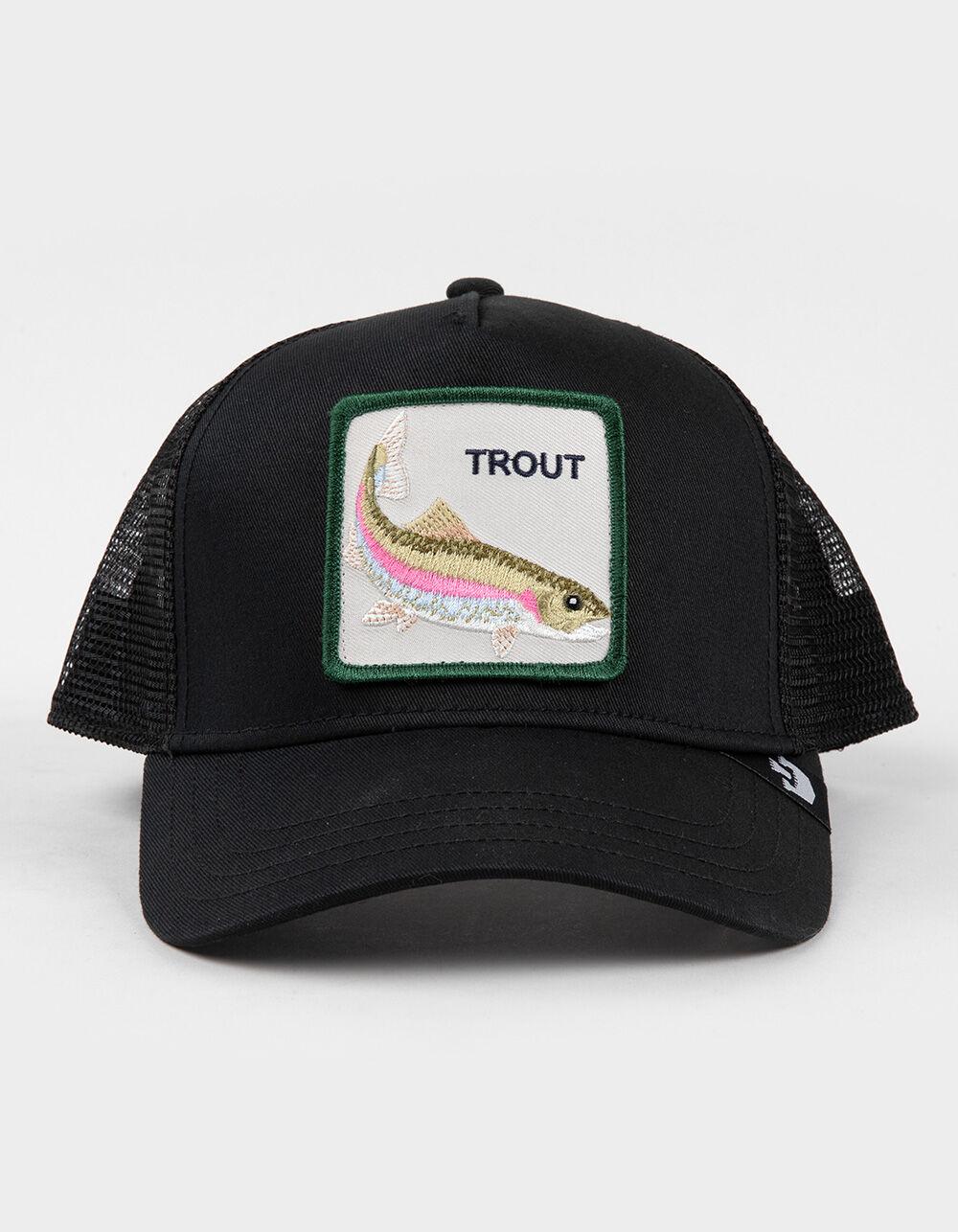 GOORIN BROS. The Trout Fish Trucker Hat - BLACK Product Image