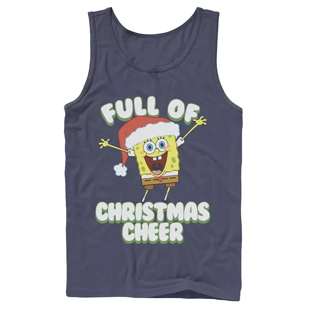 Men's SpongeBob SquarePants Full of Cheer Tank Top Top,  Product Image