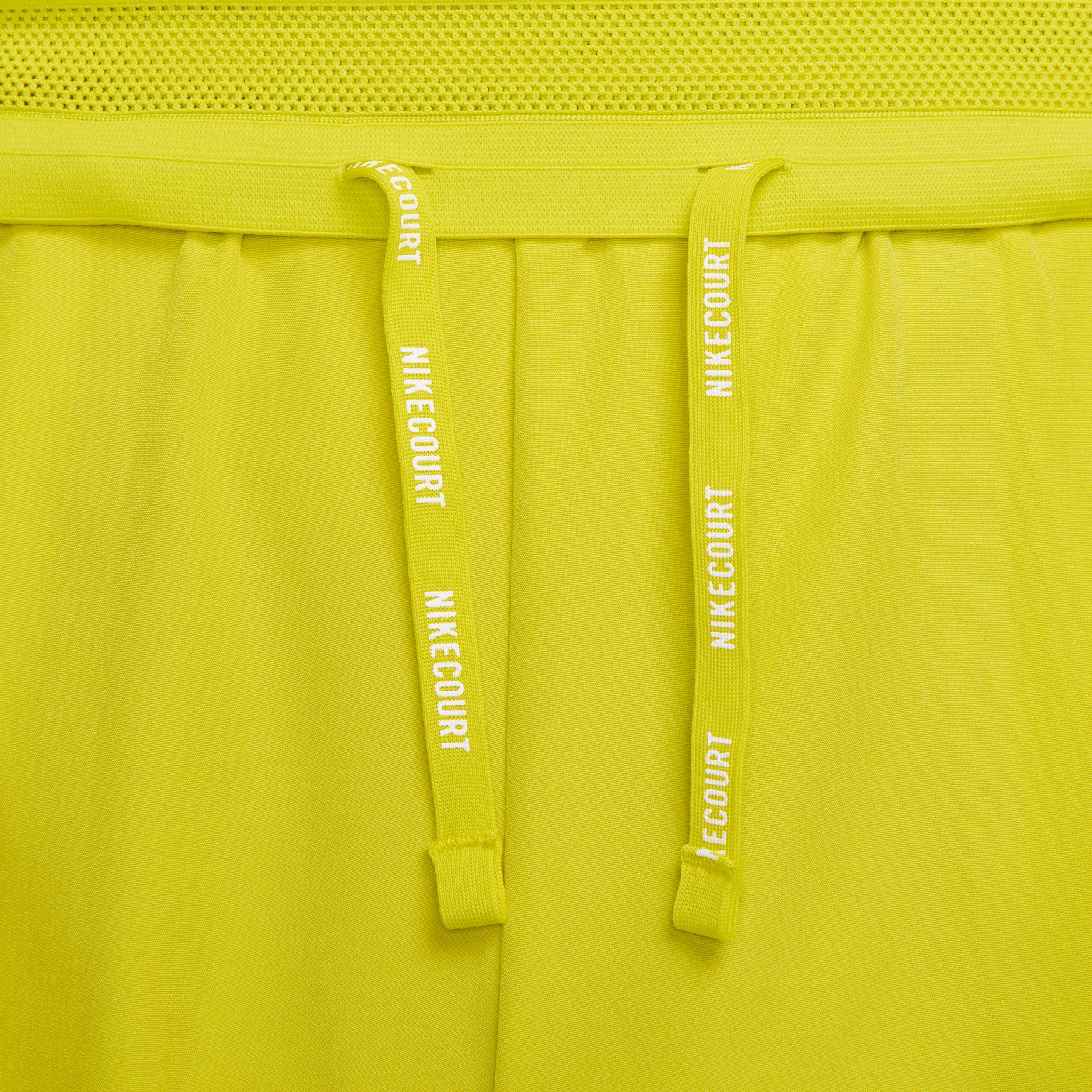 Nike Mens Court Slam Dri-FIT Tennis Shorts | FZ6947-100 Product Image