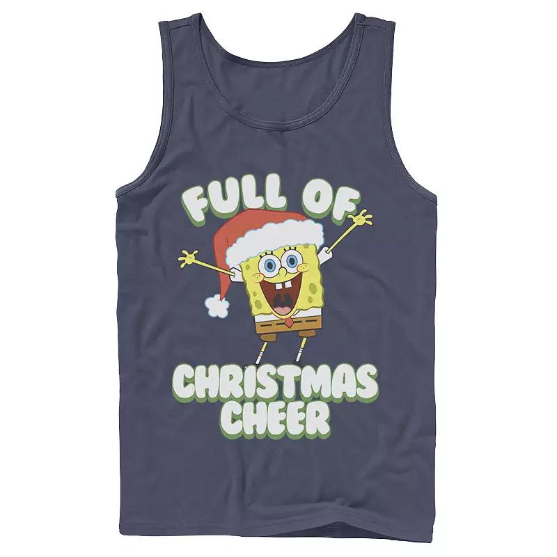 Men's SpongeBob SquarePants Full of Cheer Tank Top Top,  Product Image