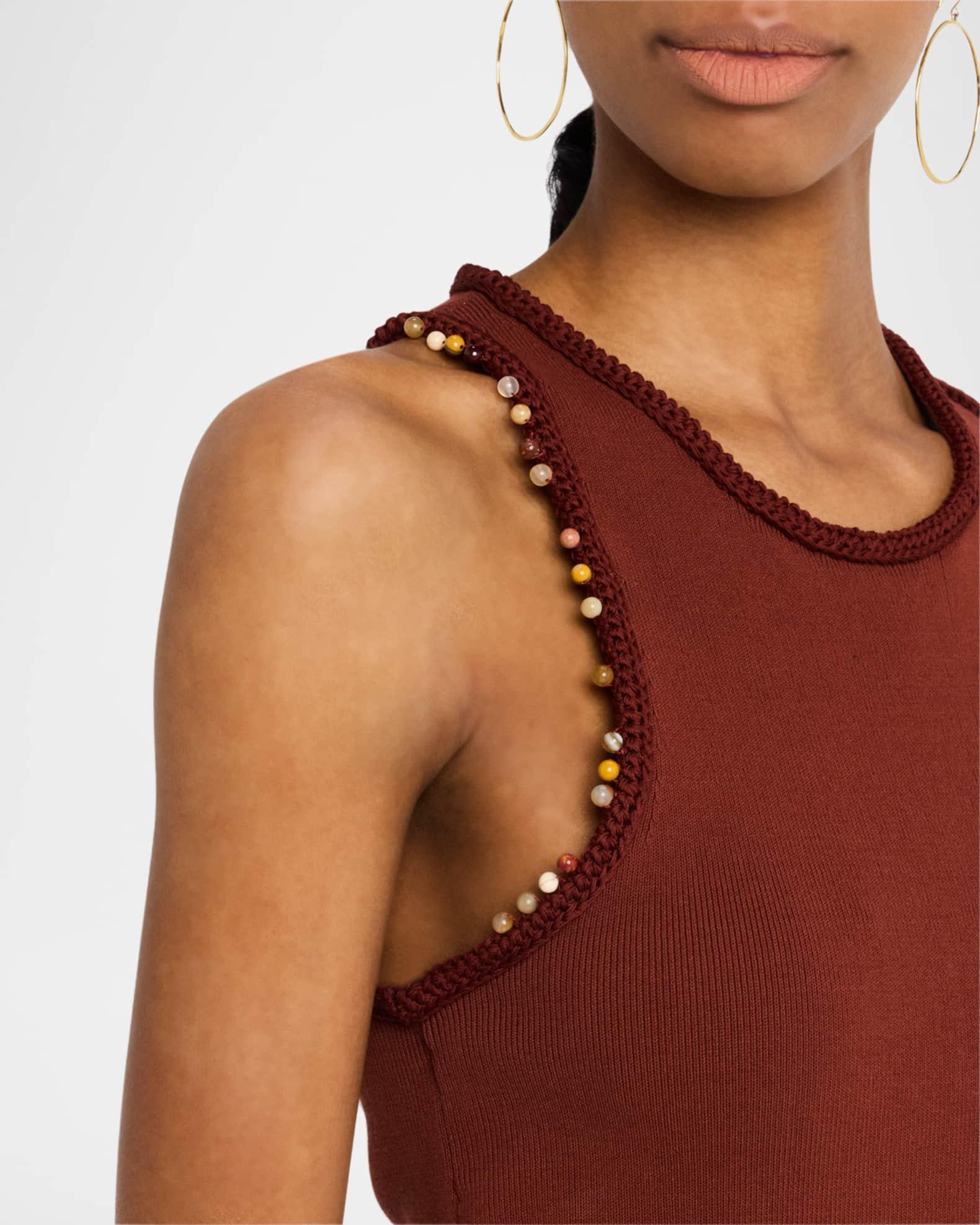 Nelly Bead-Trim Tank Top  Product Image