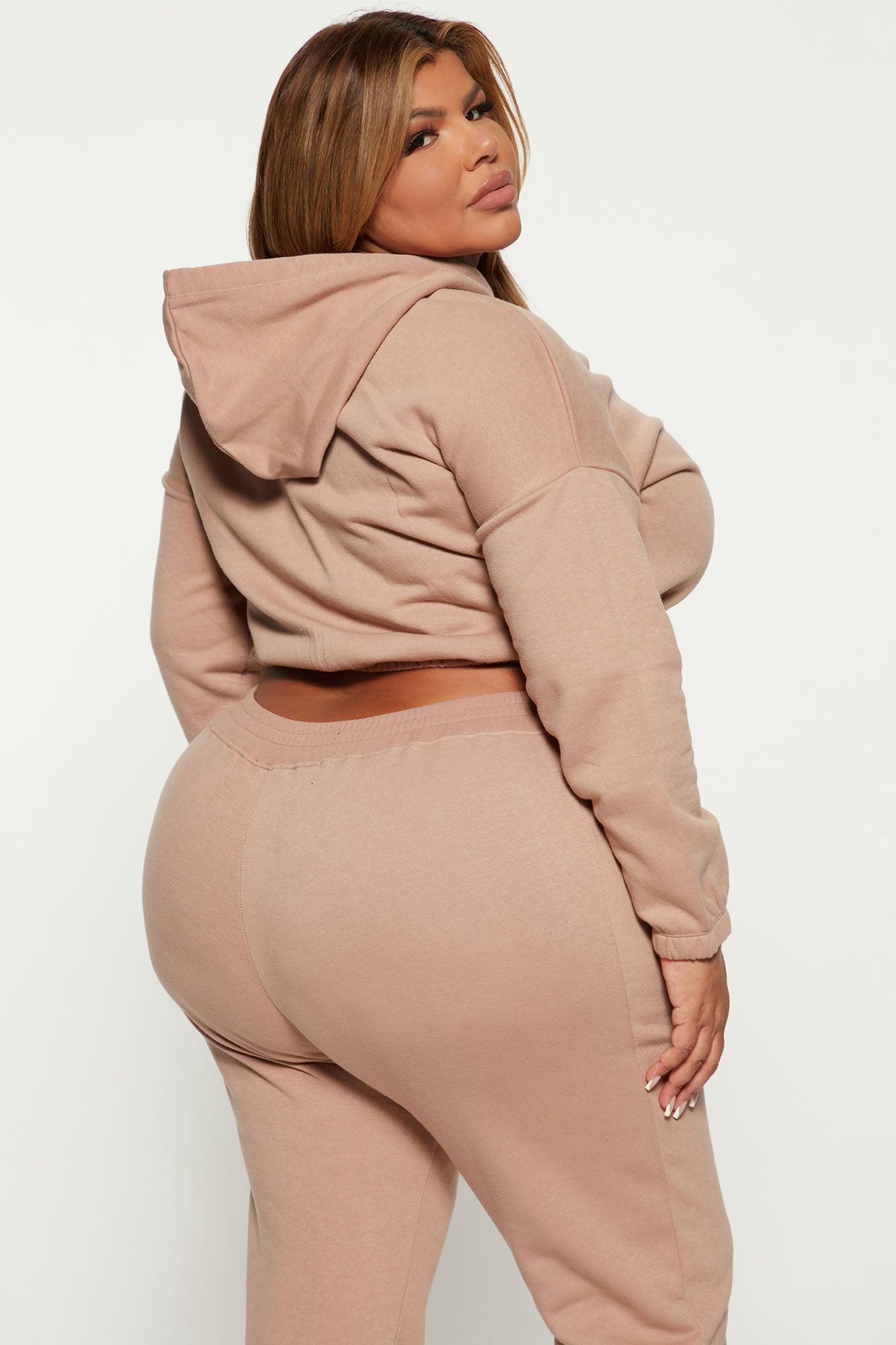 Get Ready Jogger Set - Taupe Product Image