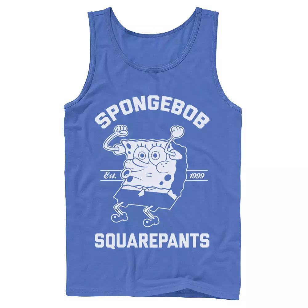 Men's Nickelodeon SpongeBob SquarePants Excited Established 99 Tank Top,  Product Image