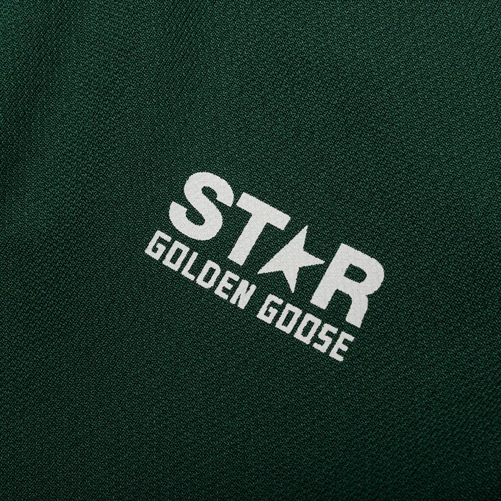 Women's Star Zipped Track Jacket - Bright Green Female Product Image