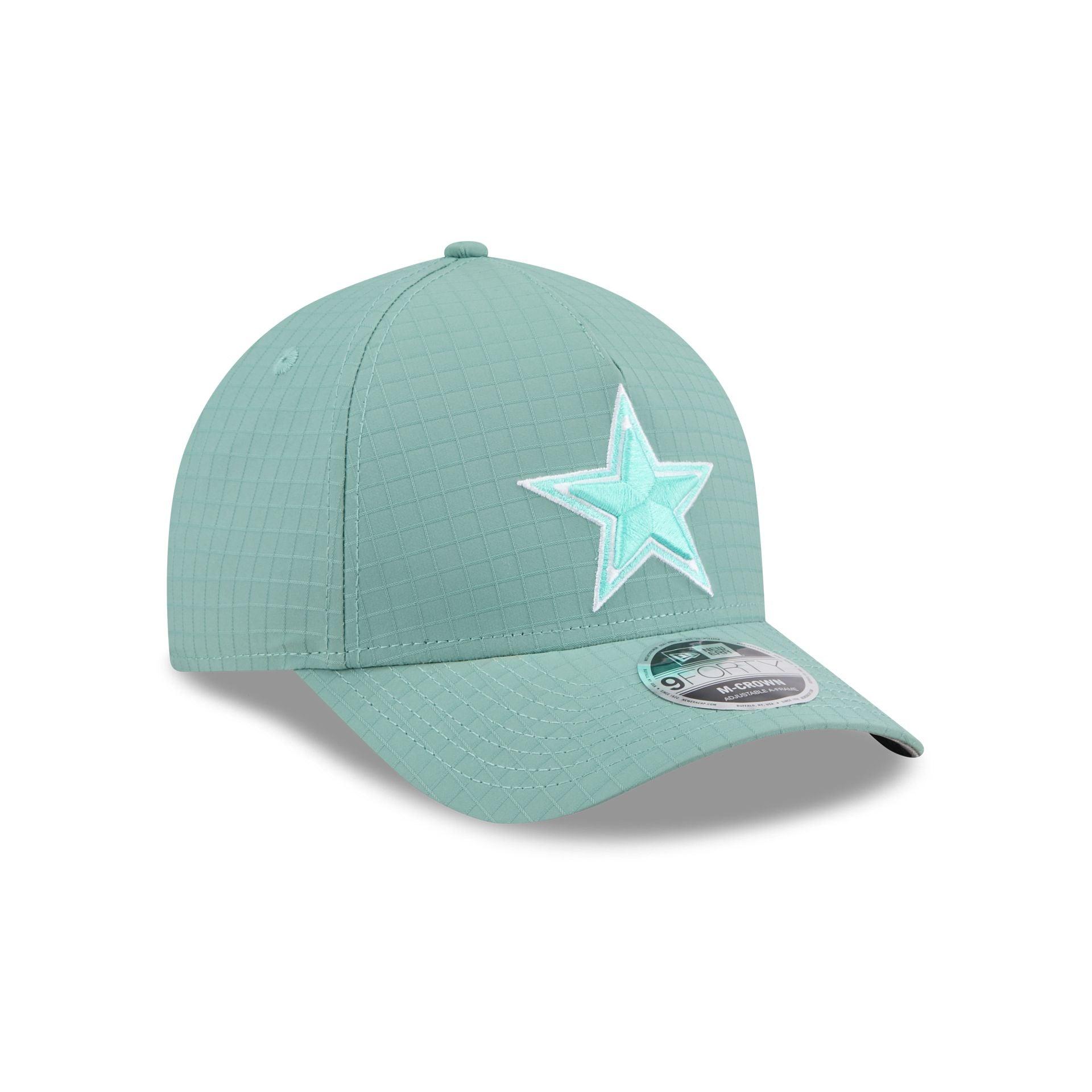 Dallas Cowboys Green Ripstop 9FORTY M-Crown A-Frame Snapback Hat Male Product Image