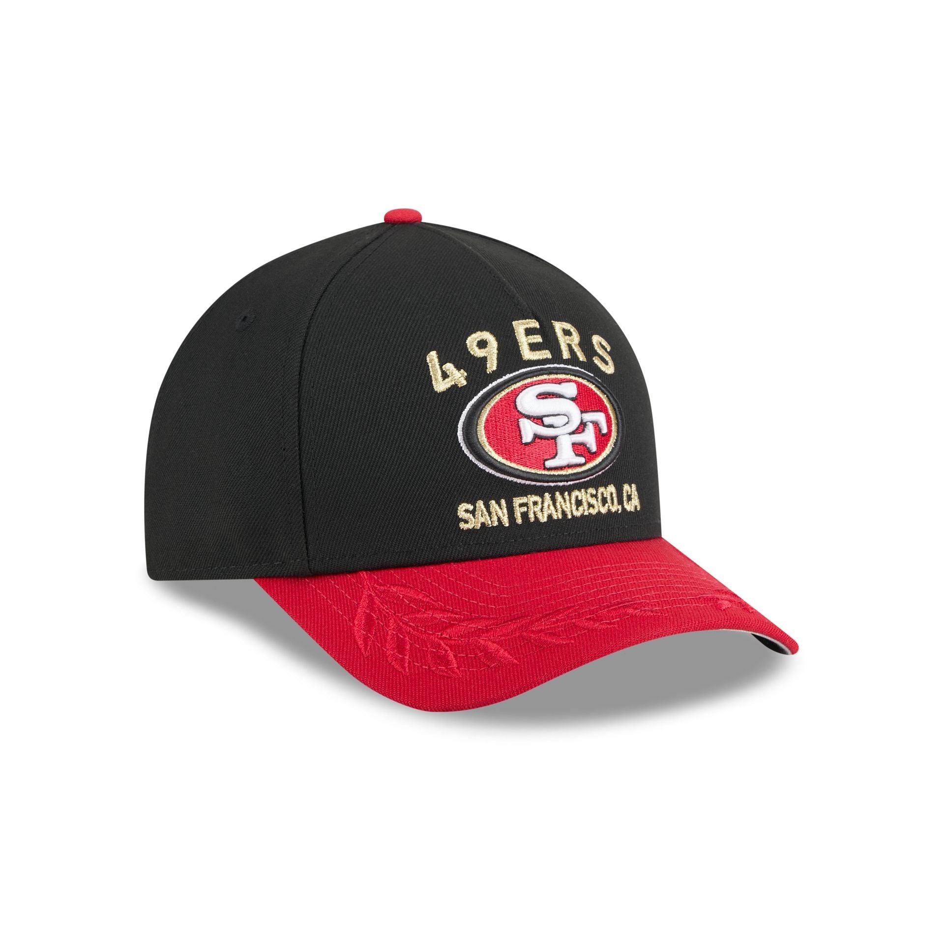 San Francisco 49ers 2025 Draft 9FORTY M-Crown A-Frame Snapback Hat Male Product Image