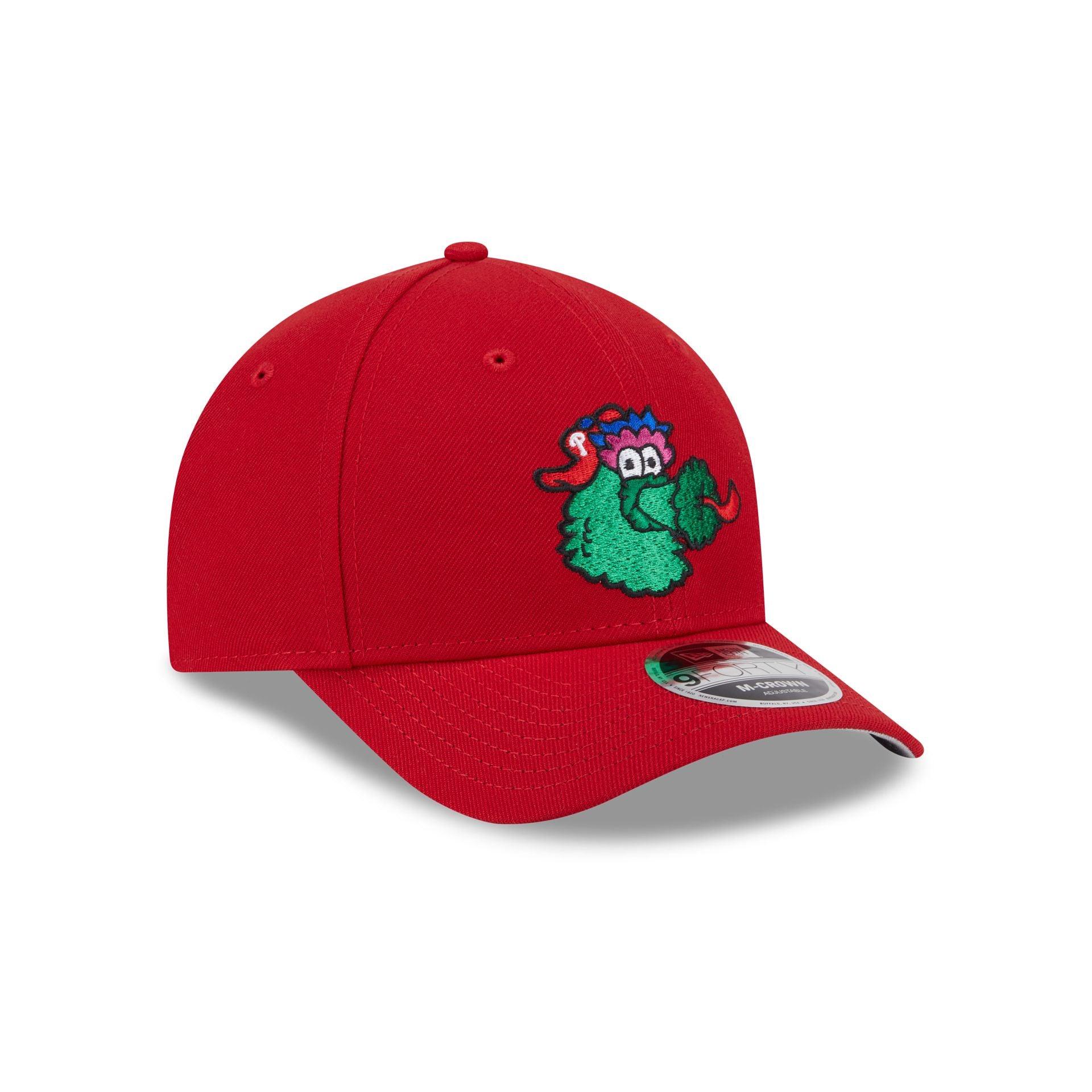 Philadelphia Phillies Phanatic Authentic Collection 9FORTY M-Crown Snapback Hat Male Product Image