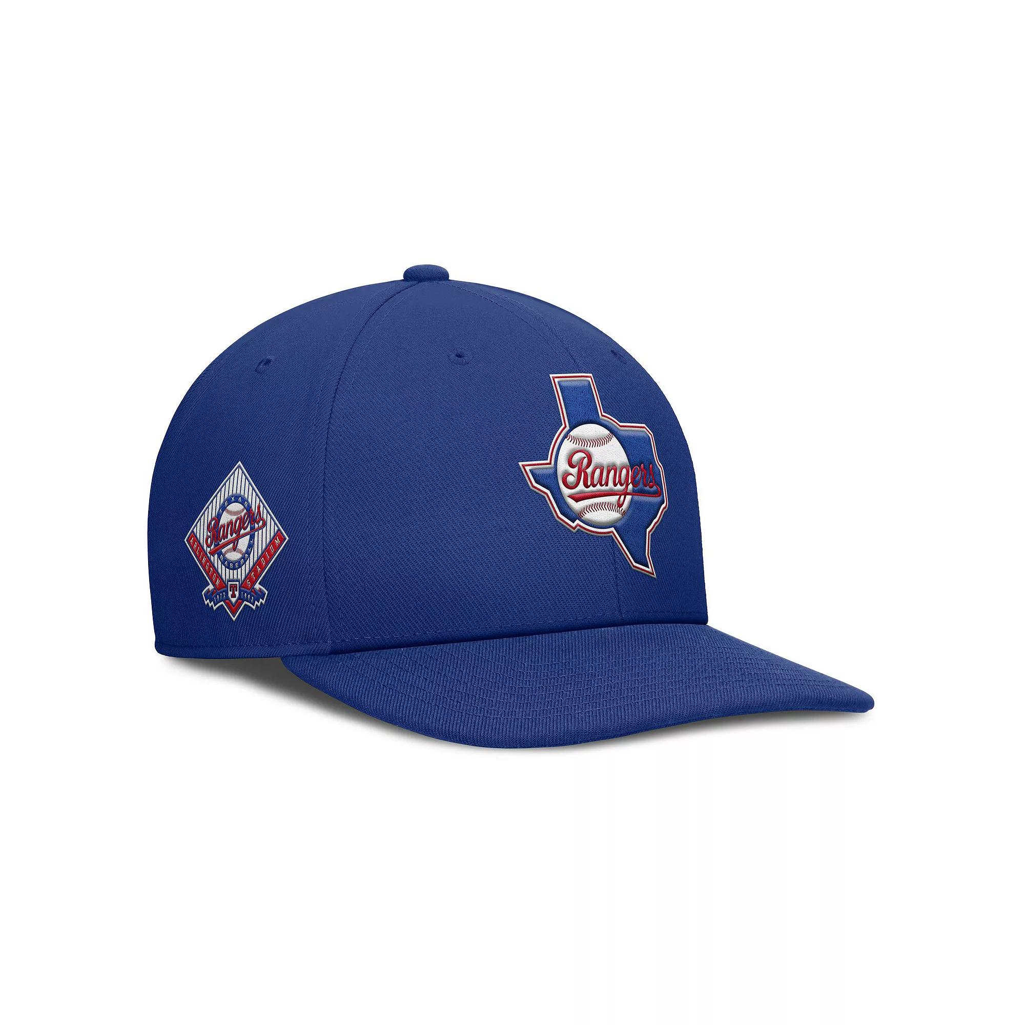 Men's Nike Royal Texas Rangers Pro Performance Snapback Hat,  Product Image